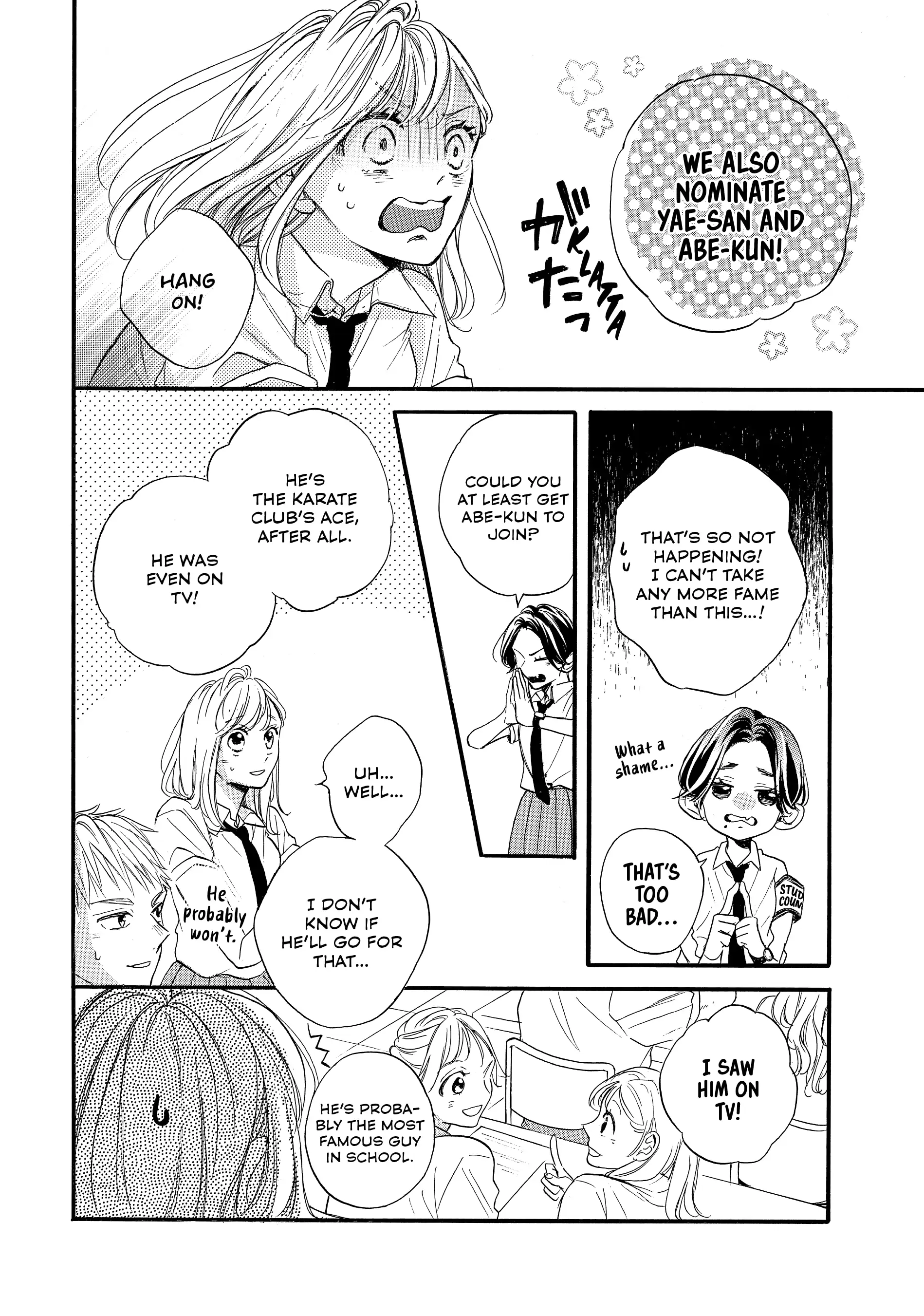 Abe-kun ni Nerawaretemasu chapter 38 - page 12