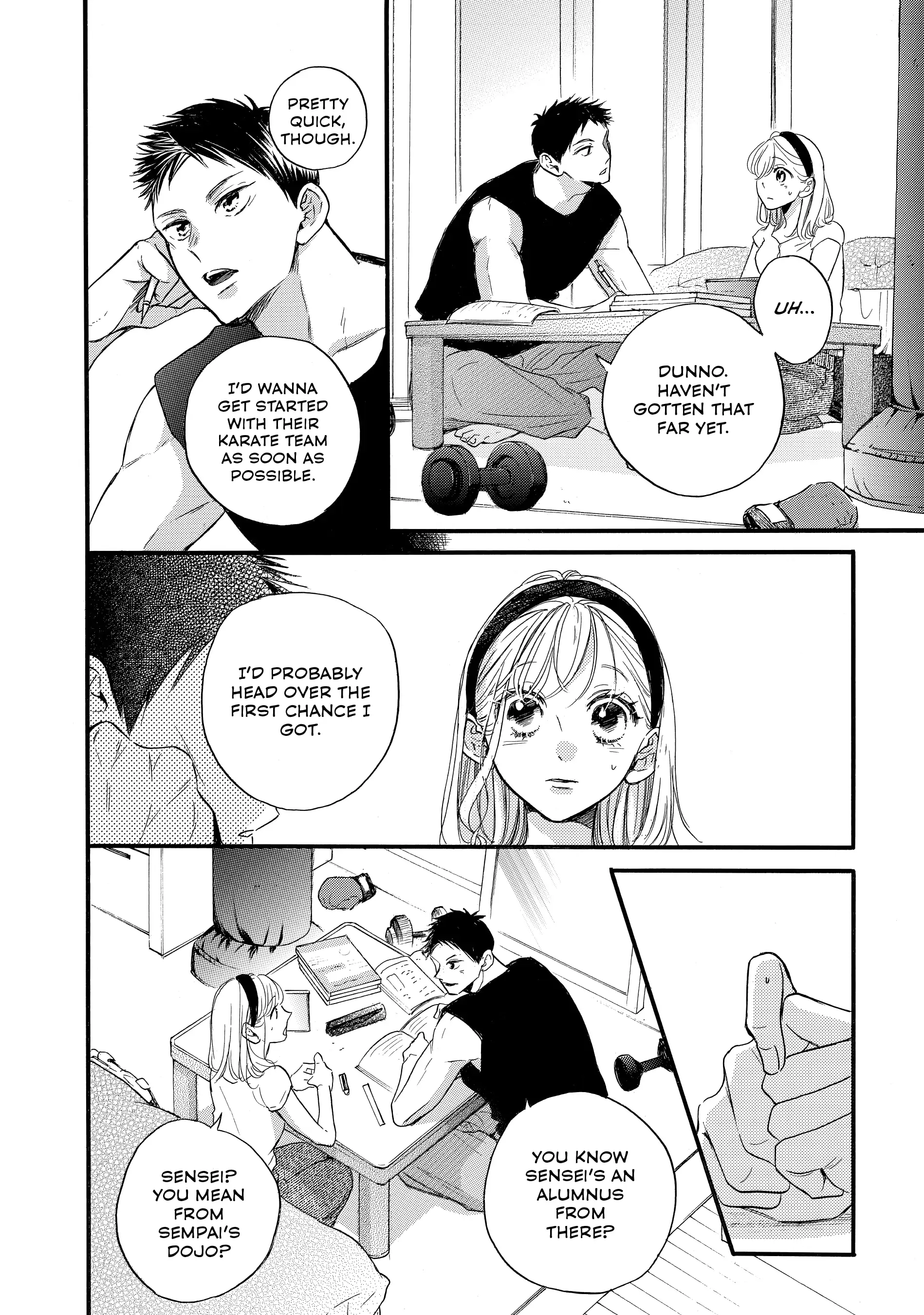 Abe-kun ni Nerawaretemasu chapter 37 - page 13