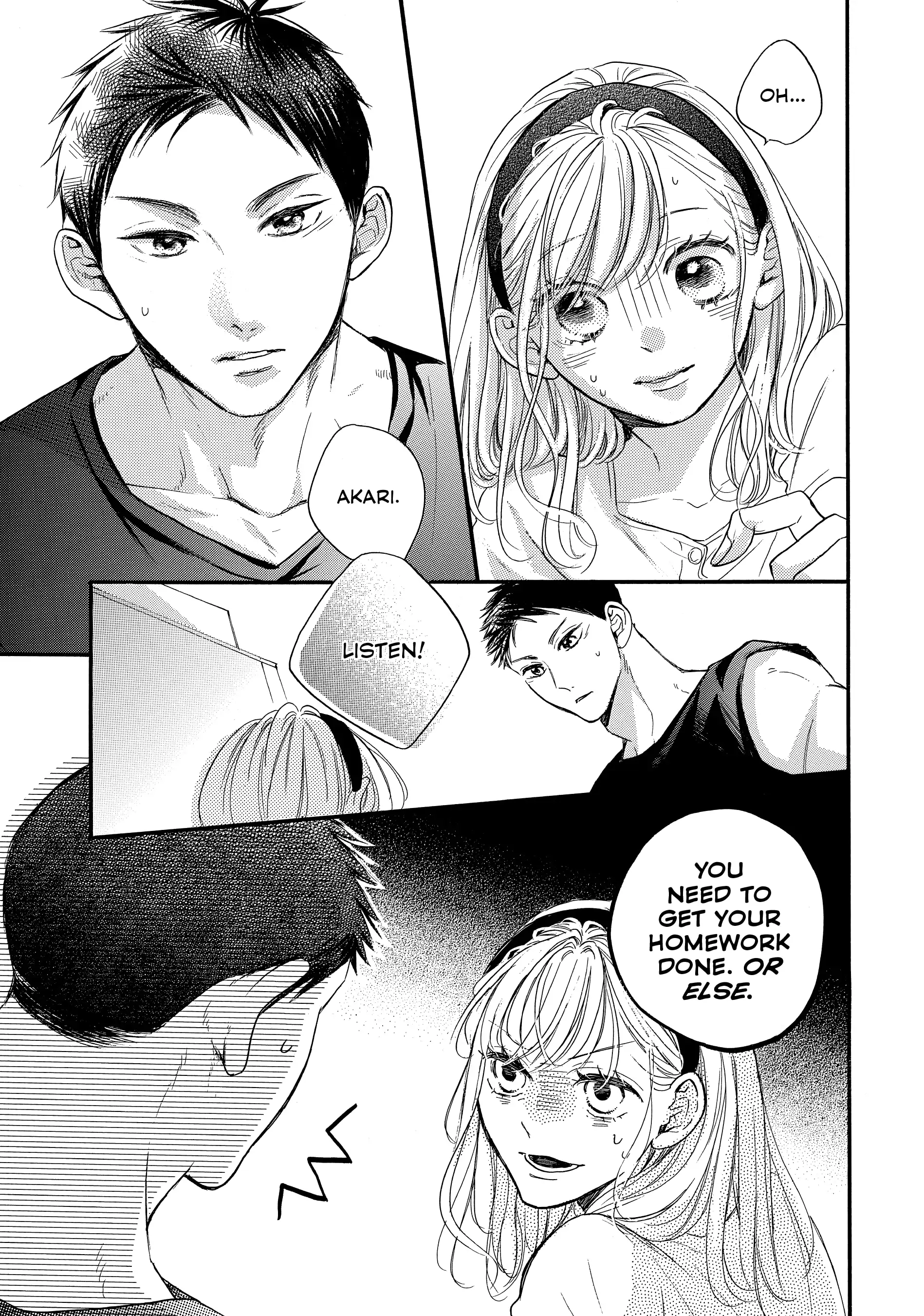 Abe-kun ni Nerawaretemasu chapter 37 - page 34