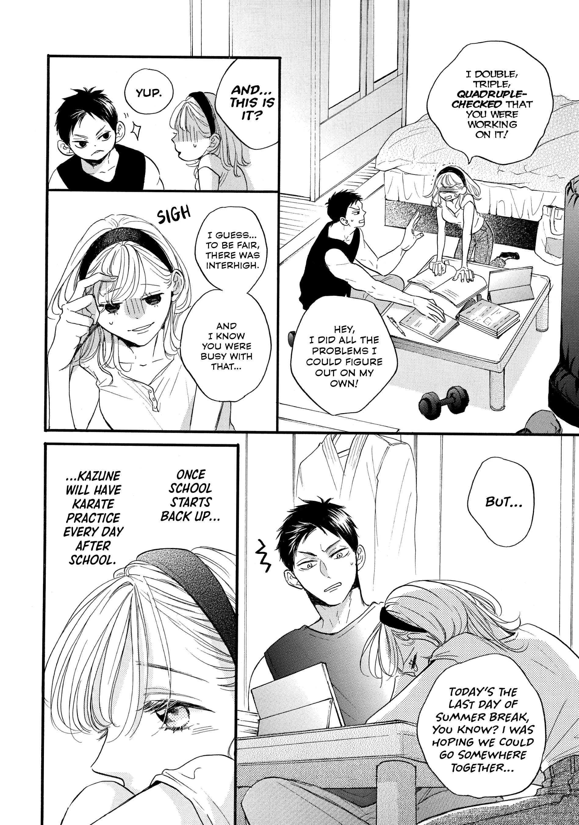 Abe-kun ni Nerawaretemasu chapter 37 - page 7