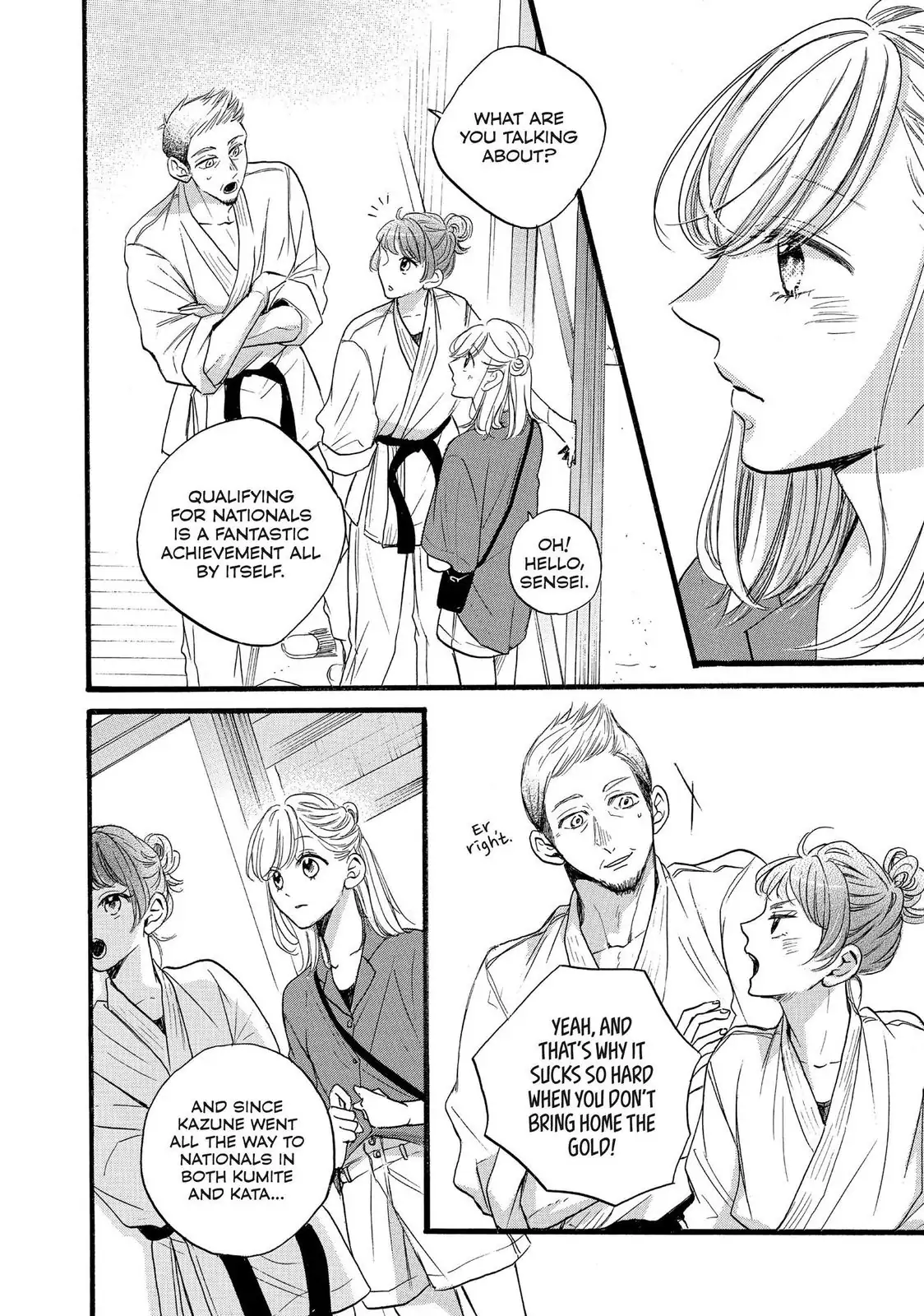 Abe-kun ni Nerawaretemasu chapter 35 - page 10