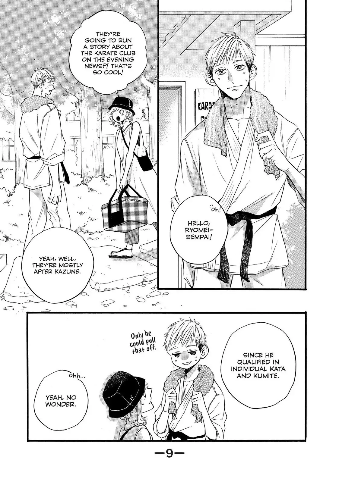 Abe-kun ni Nerawaretemasu chapter 33 - page 10