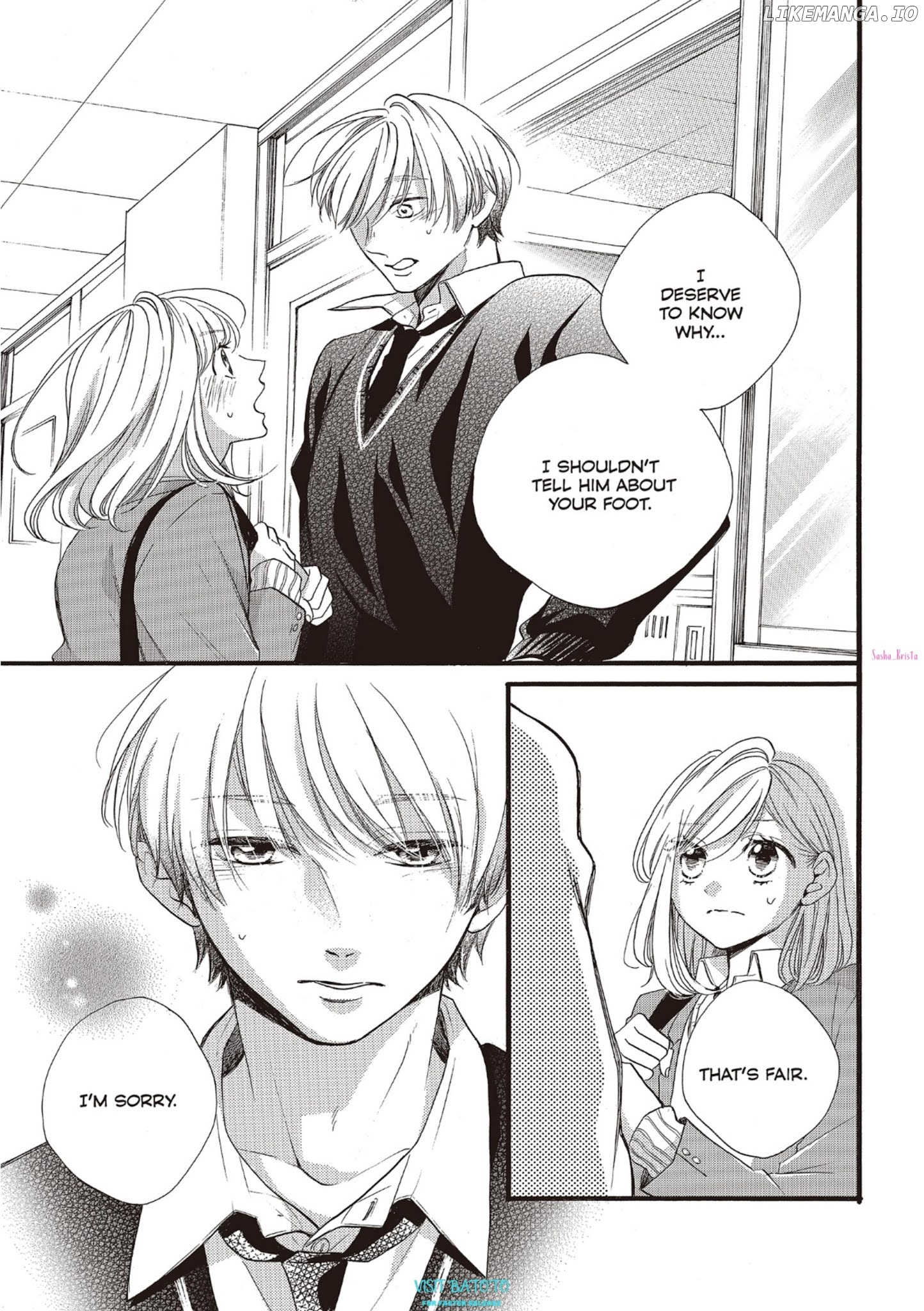 Abe-kun ni Nerawaretemasu chapter 18 - page 35