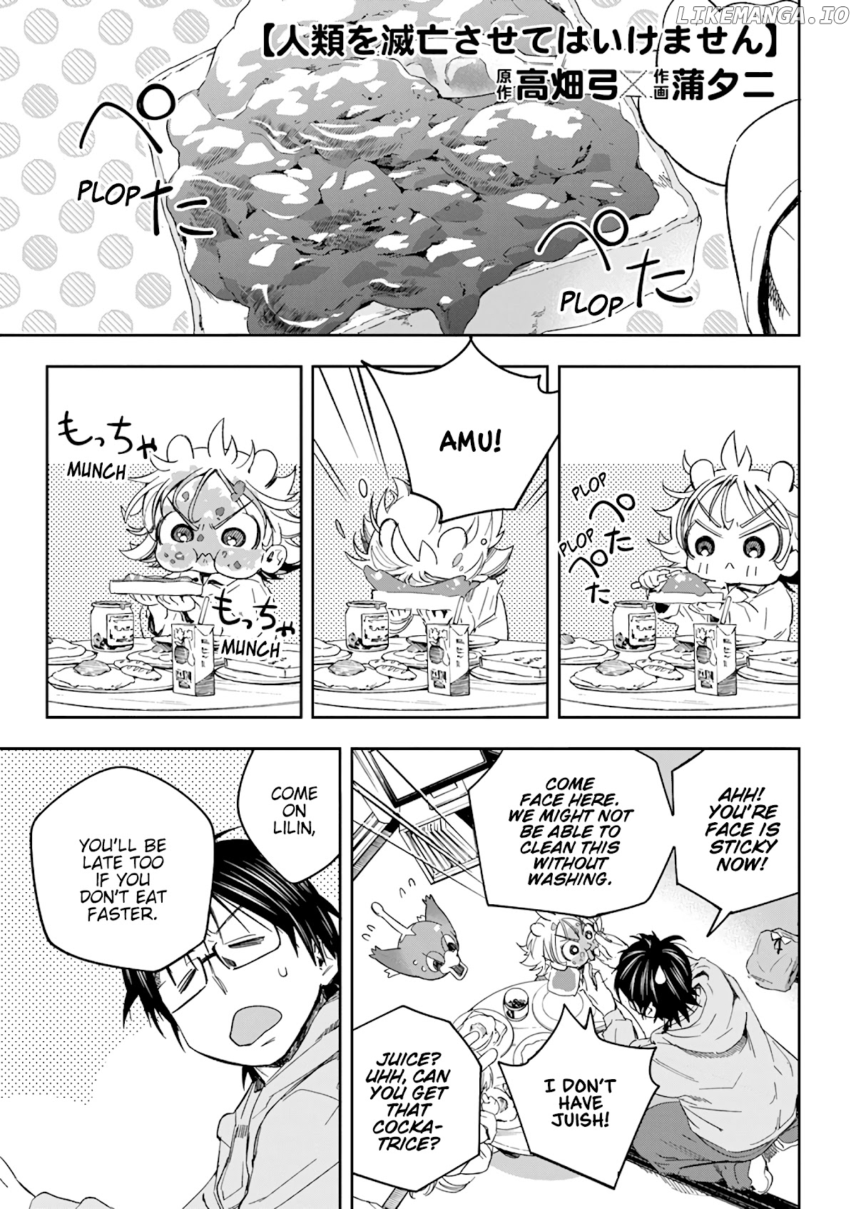 Jinrui o Metsubou Sasete wa Ikemasen chapter 28 - page 2