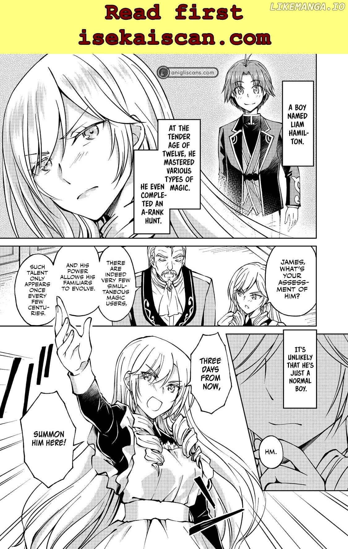 My Noble Family Is Headed for Ruin, so I May as Well Study Magic in My Free Time chapter 7.1 - page 2