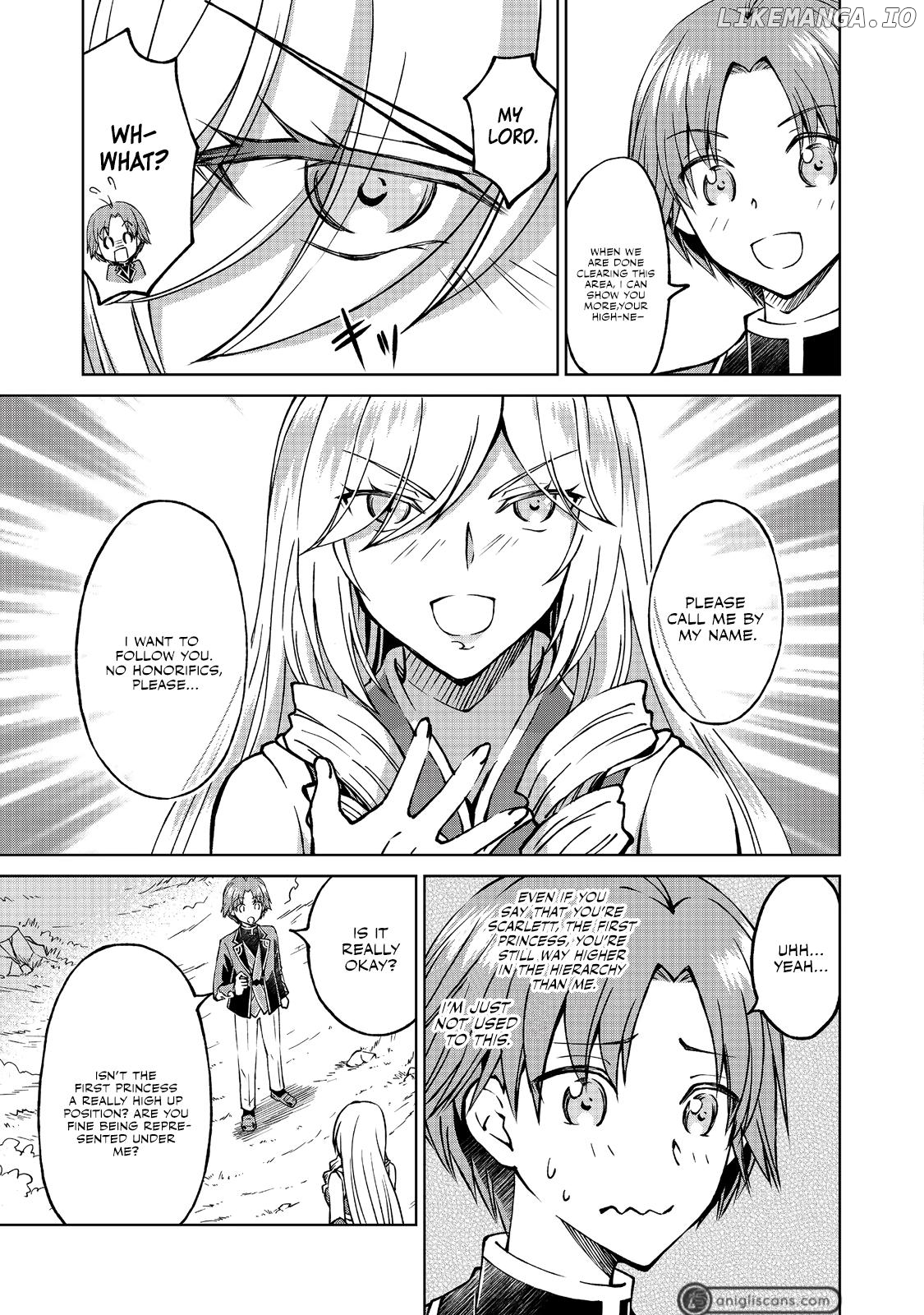 My Noble Family Is Headed for Ruin, so I May as Well Study Magic in My Free Time chapter 12 - page 4