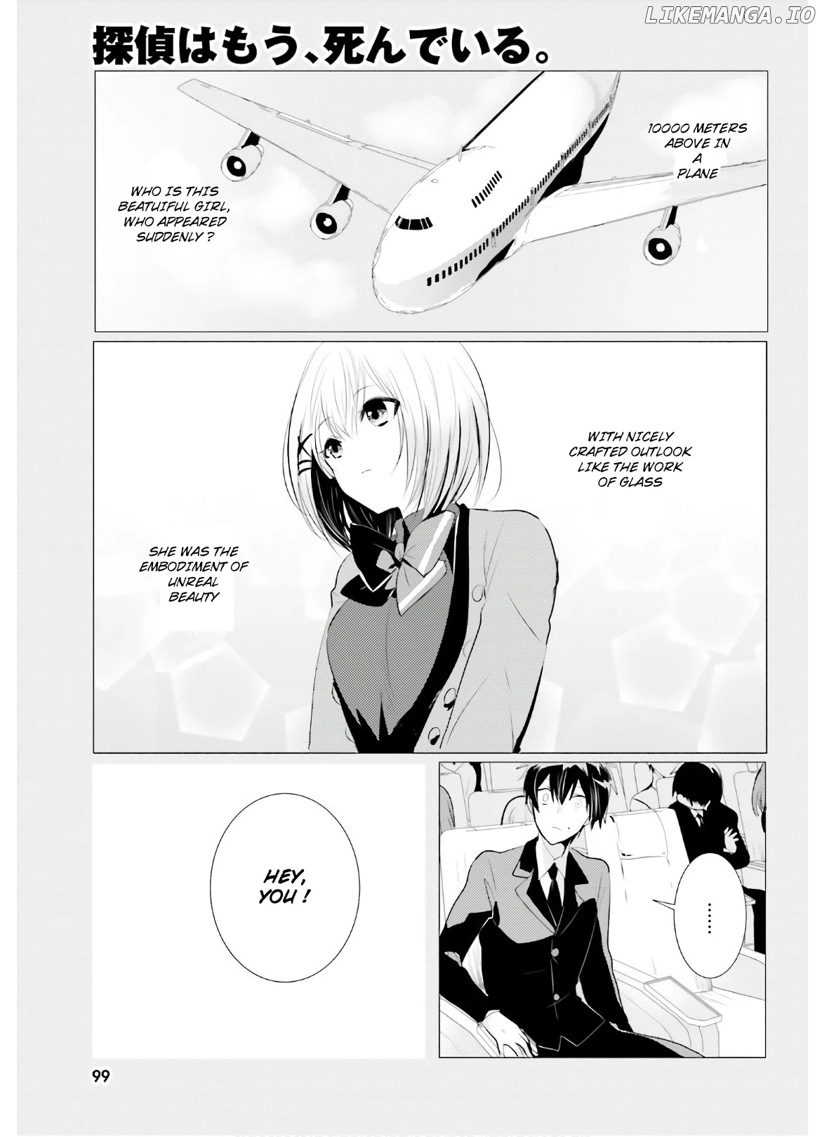 Tantei wa Mou, Shindeiru chapter 5 - page 3