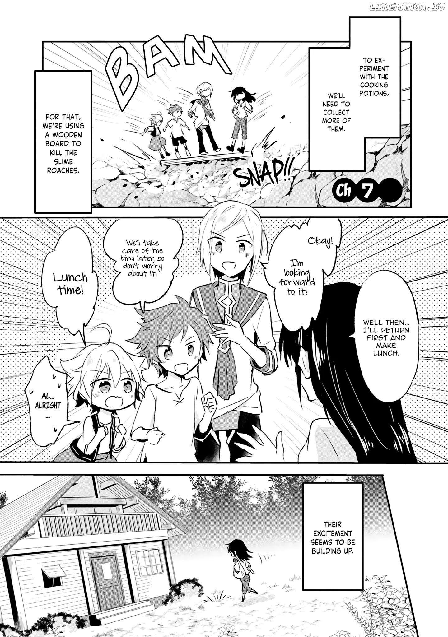 Hazure Potion Ga Shouyu Datta No De Ryouri Suru Koto Ni Shimashita chapter 7 - page 1