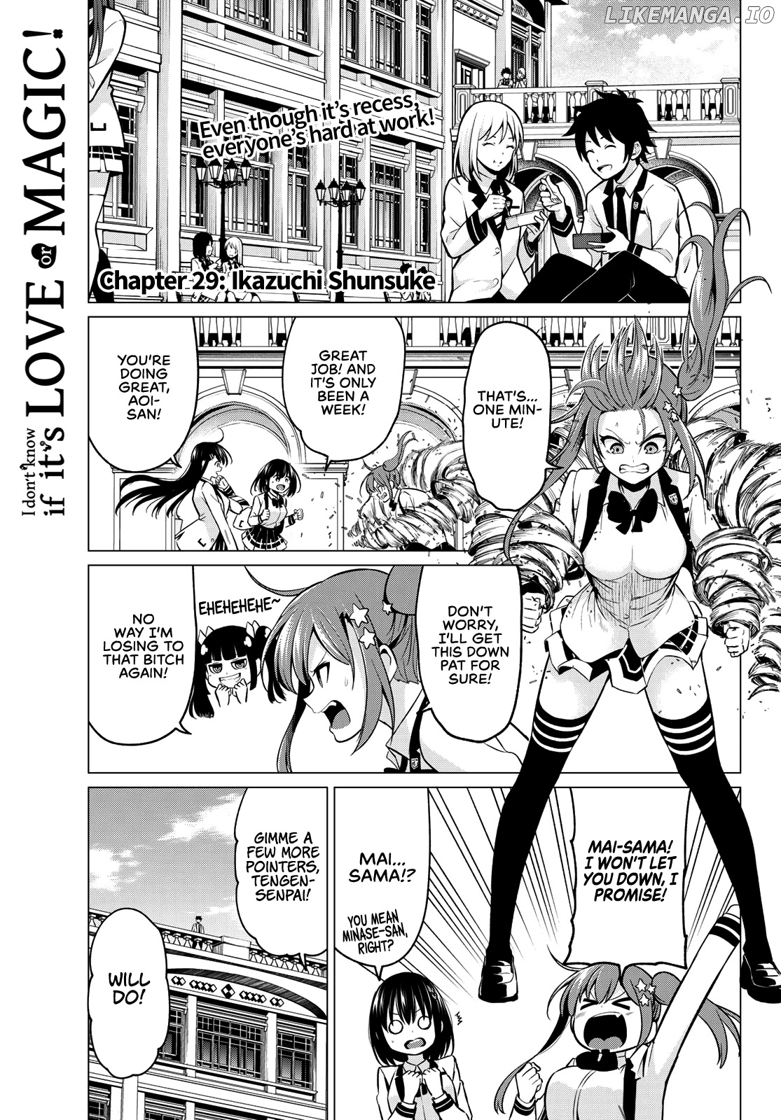 I Don't Know if It's LOVE or MAGIC! chapter 29 - page 2