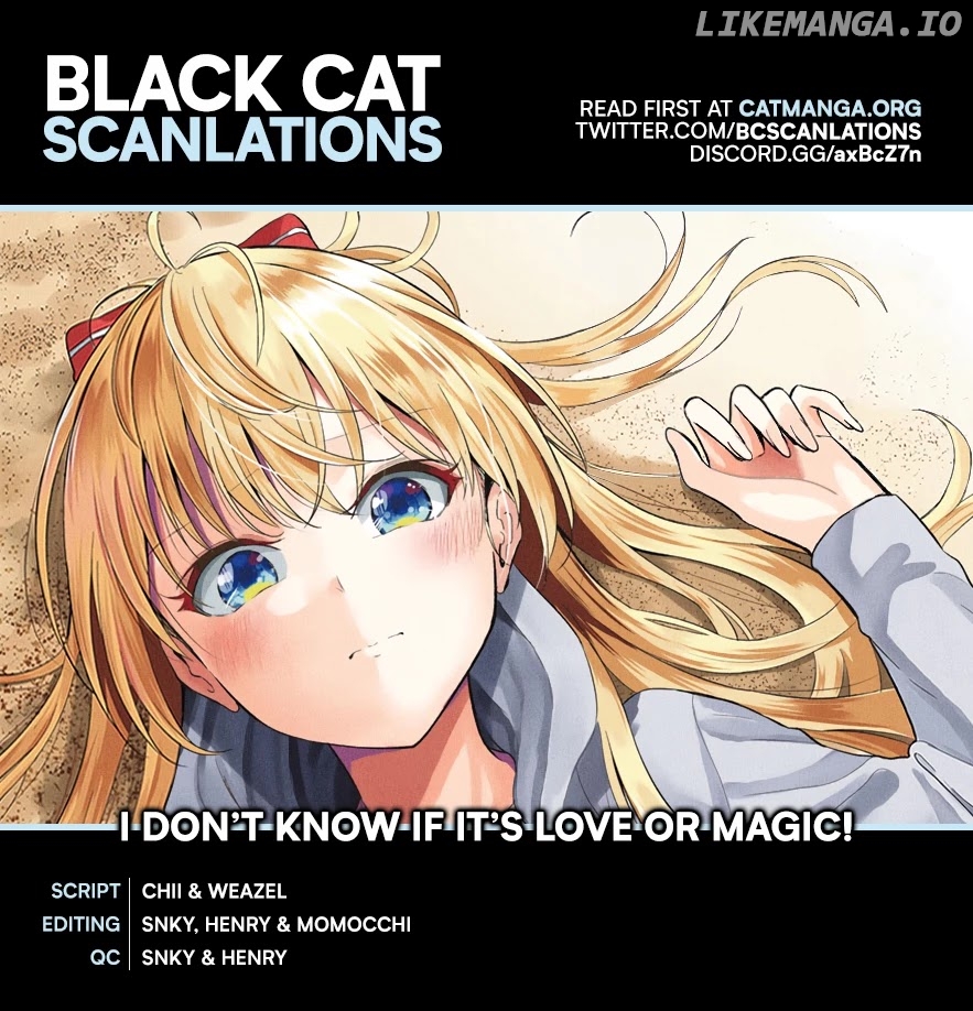 I Don't Know if It's LOVE or MAGIC! chapter 31 - page 1