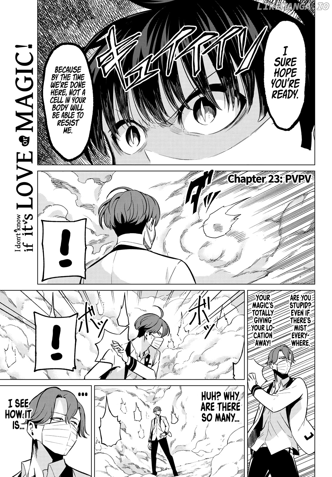 I Don't Know if It's LOVE or MAGIC! chapter 23 - page 2
