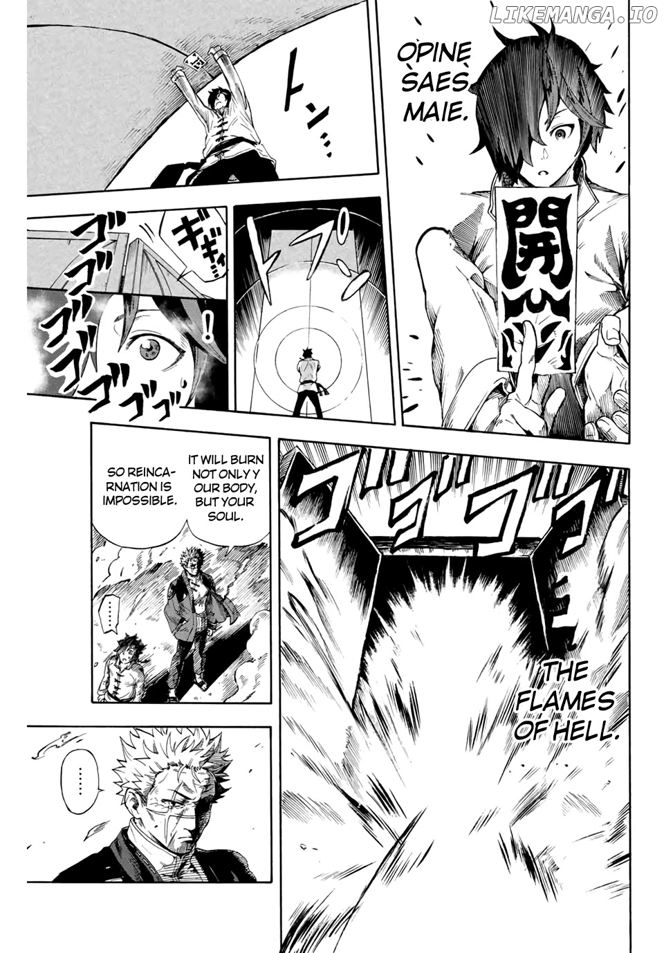 Jigoku no Gouka de Yaka re Tsuzuketa Shounen. Saikyou no Honou Tsukai to Natte Fukkatsu Suru. Chapter 1.1 - page 11
