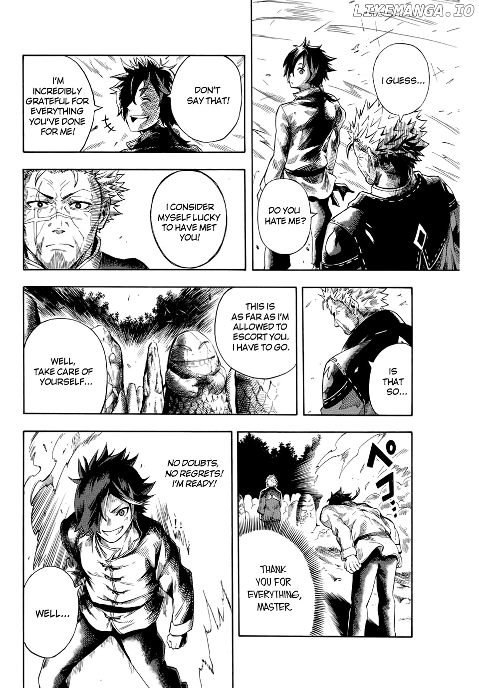 Jigoku no Gouka de Yaka re Tsuzuketa Shounen. Saikyou no Honou Tsukai to Natte Fukkatsu Suru. Chapter 1.1 - page 12
