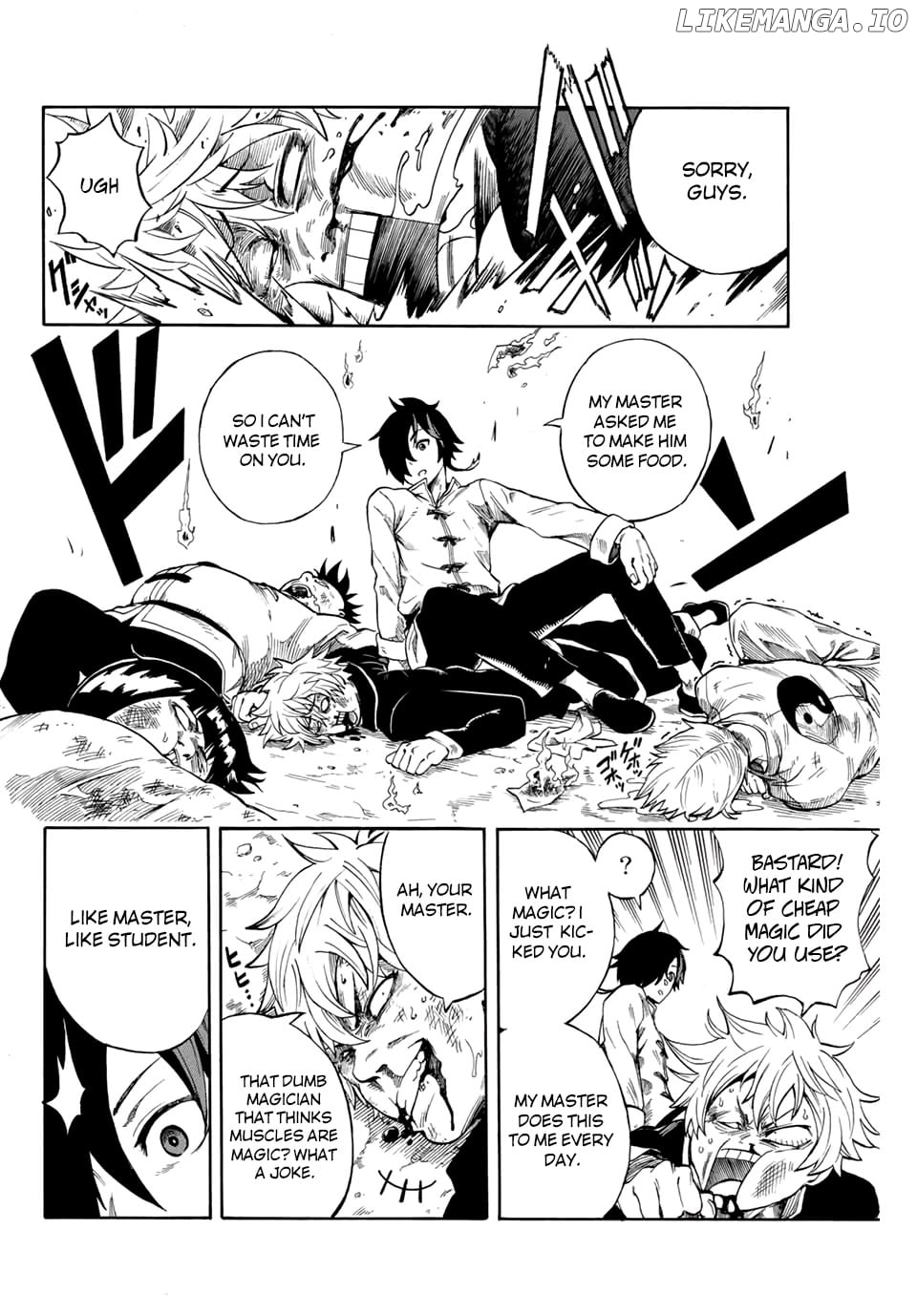 Jigoku no Gouka de Yaka re Tsuzuketa Shounen. Saikyou no Honou Tsukai to Natte Fukkatsu Suru. Chapter 1.1 - page 4
