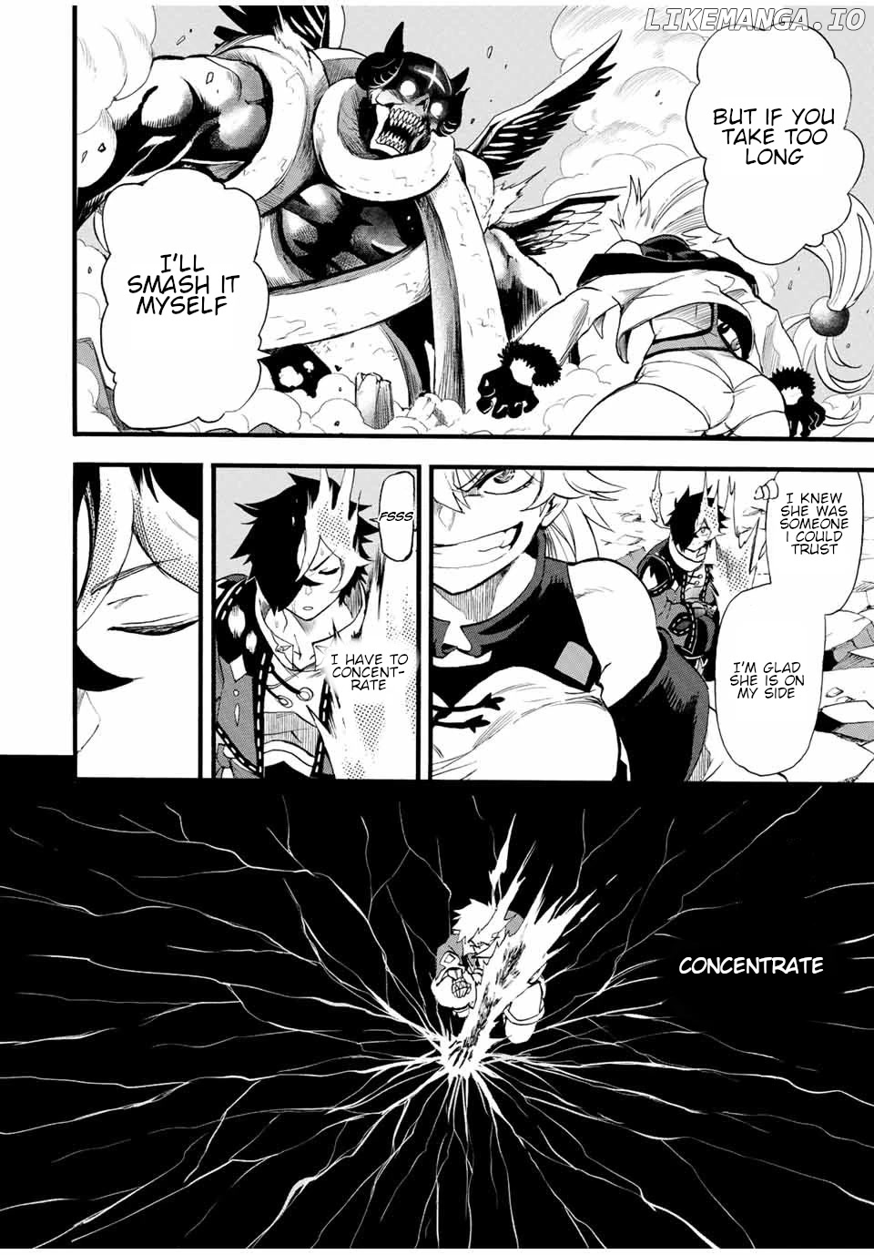 Jigoku no Gouka de Yaka re Tsuzuketa Shounen. Saikyou no Honou Tsukai to Natte Fukkatsu Suru. Chapter 87 - page 7
