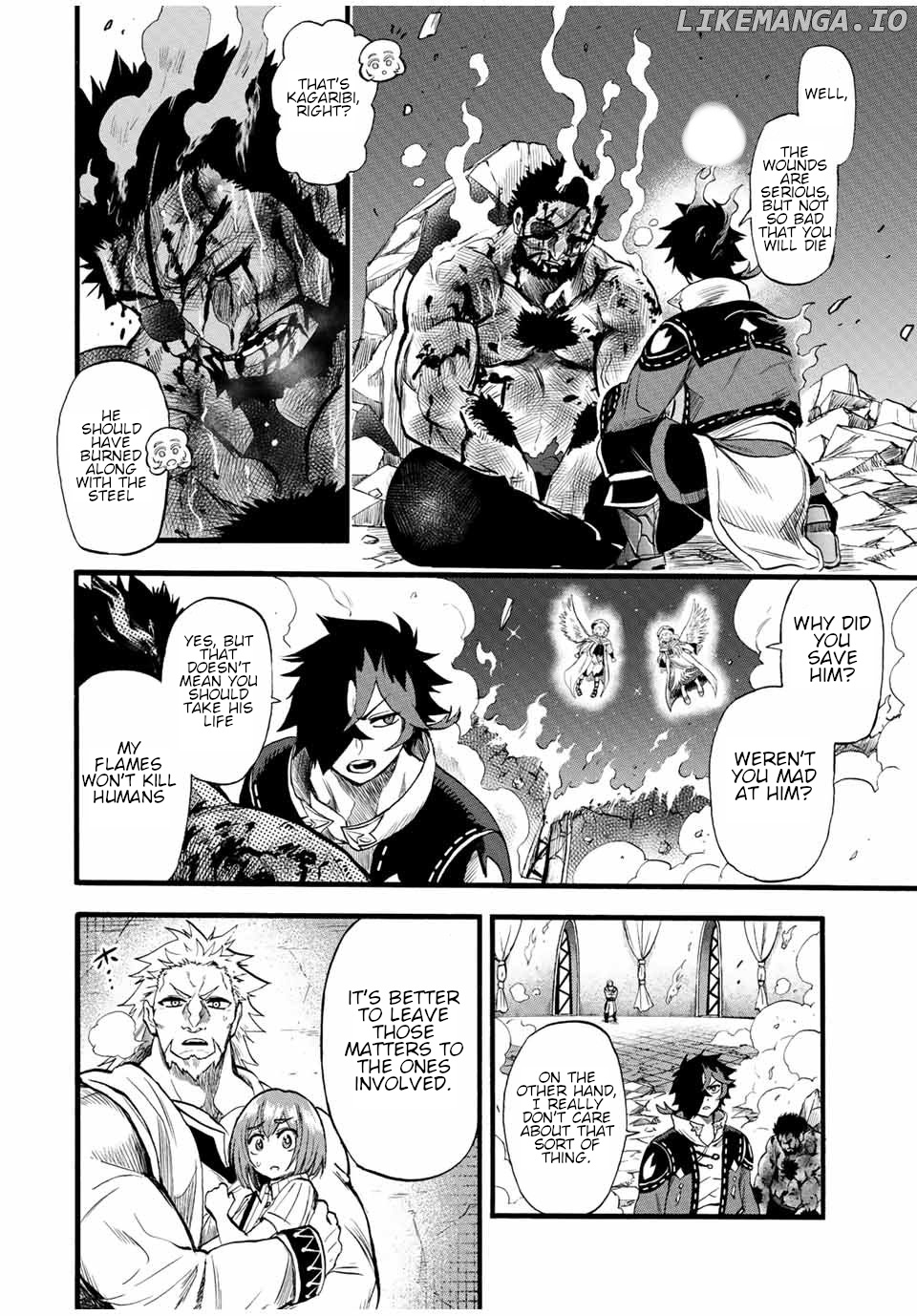 Jigoku no Gouka de Yaka re Tsuzuketa Shounen. Saikyou no Honou Tsukai to Natte Fukkatsu Suru. Chapter 81 - page 7