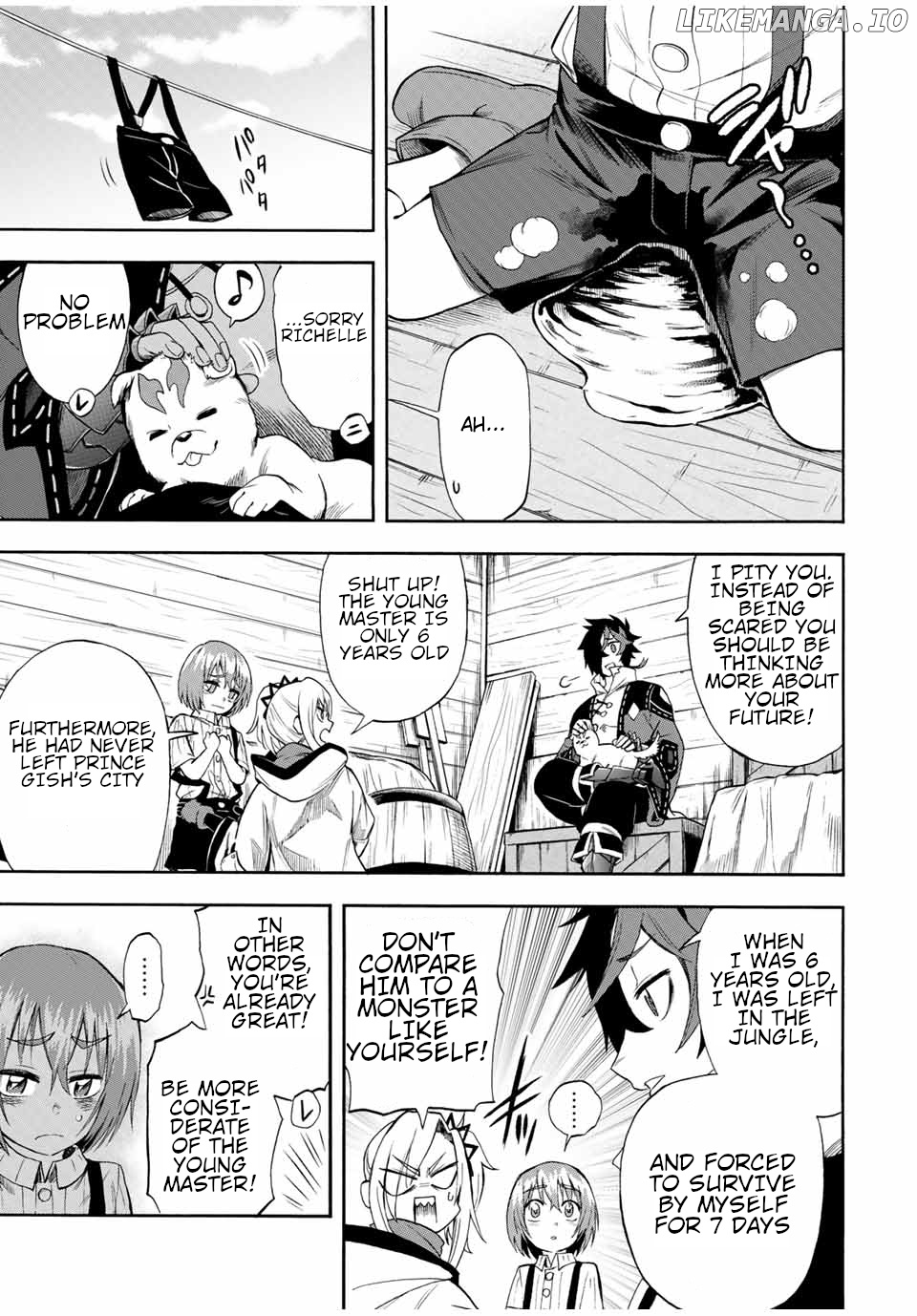 Jigoku no Gouka de Yaka re Tsuzuketa Shounen. Saikyou no Honou Tsukai to Natte Fukkatsu Suru. Chapter 42 - page 6
