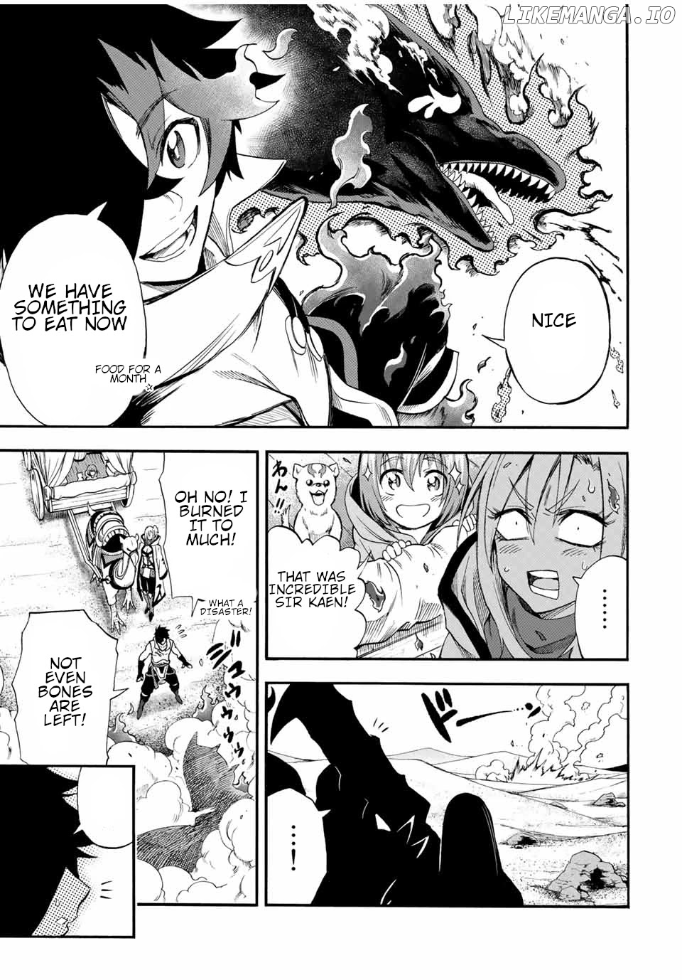 Jigoku no Gouka de Yaka re Tsuzuketa Shounen. Saikyou no Honou Tsukai to Natte Fukkatsu Suru. Chapter 44 - page 10