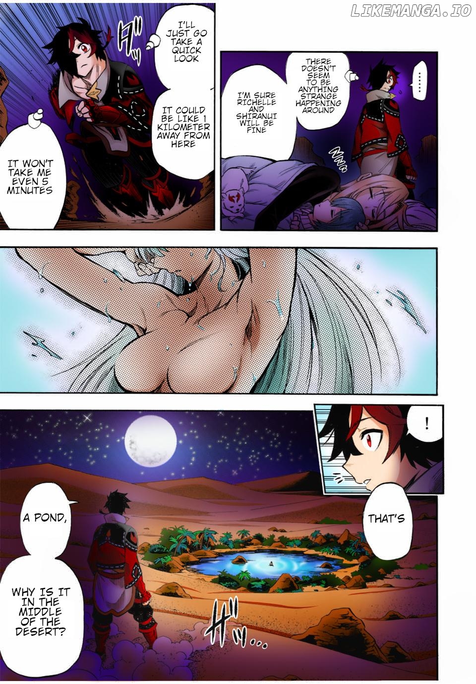 Jigoku no Gouka de Yaka re Tsuzuketa Shounen. Saikyou no Honou Tsukai to Natte Fukkatsu Suru. Chapter 47 - page 8