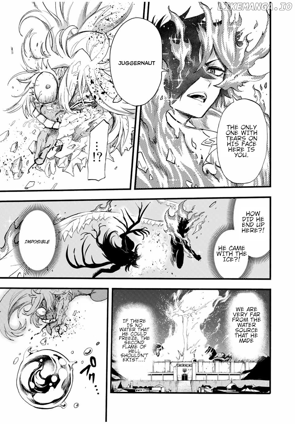 Jigoku no Gouka de Yaka re Tsuzuketa Shounen. Saikyou no Honou Tsukai to Natte Fukkatsu Suru. Chapter 91 - page 6