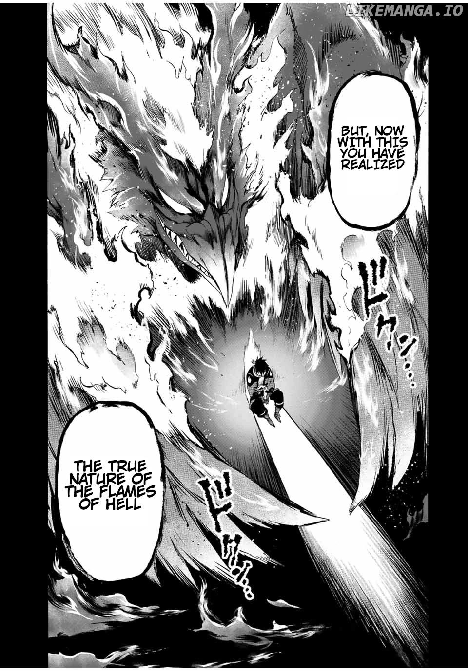 Jigoku no Gouka de Yaka re Tsuzuketa Shounen. Saikyou no Honou Tsukai to Natte Fukkatsu Suru. Chapter 93 - page 8