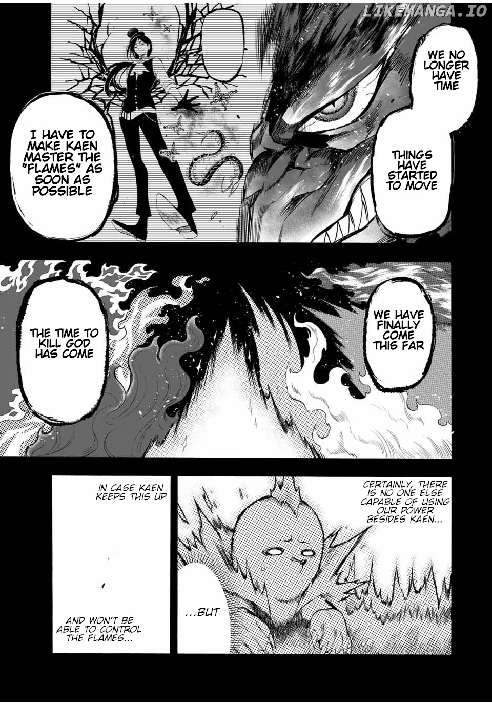 Jigoku no Gouka de Yaka re Tsuzuketa Shounen. Saikyou no Honou Tsukai to Natte Fukkatsu Suru. Chapter 95 - page 6