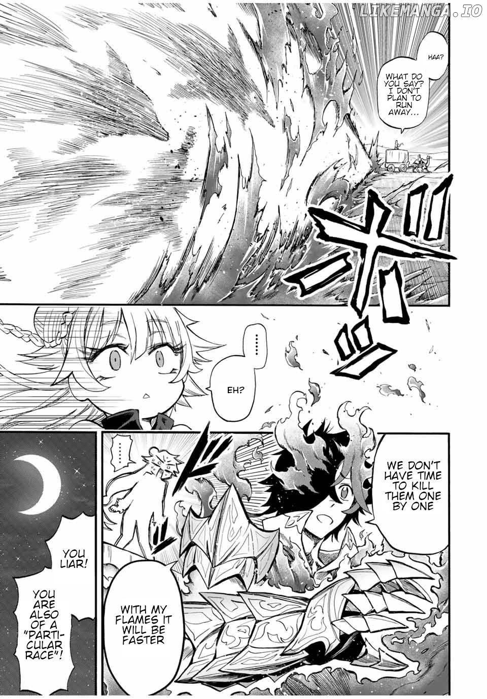 Jigoku no Gouka de Yaka re Tsuzuketa Shounen. Saikyou no Honou Tsukai to Natte Fukkatsu Suru. Chapter 53 - page 4