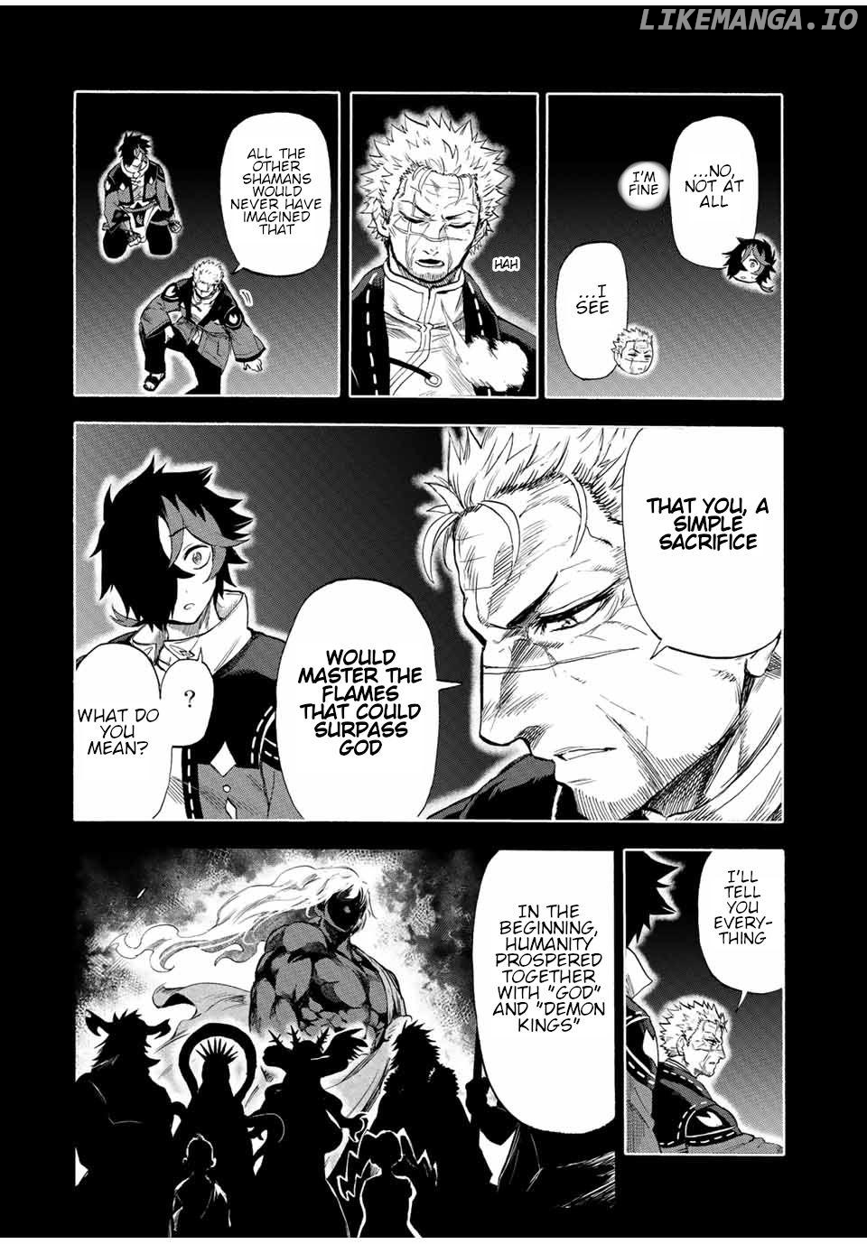 Jigoku no Gouka de Yaka re Tsuzuketa Shounen. Saikyou no Honou Tsukai to Natte Fukkatsu Suru. Chapter 96 - page 3