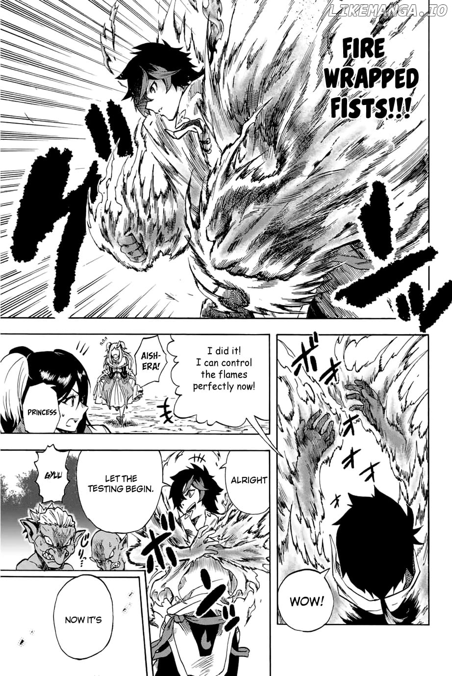 Jigoku no Gouka de Yaka re Tsuzuketa Shounen. Saikyou no Honou Tsukai to Natte Fukkatsu Suru. Chapter 7 - page 3