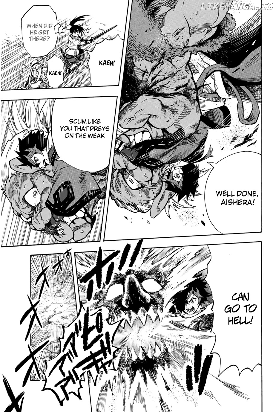Jigoku no Gouka de Yaka re Tsuzuketa Shounen. Saikyou no Honou Tsukai to Natte Fukkatsu Suru. Chapter 7 - page 7