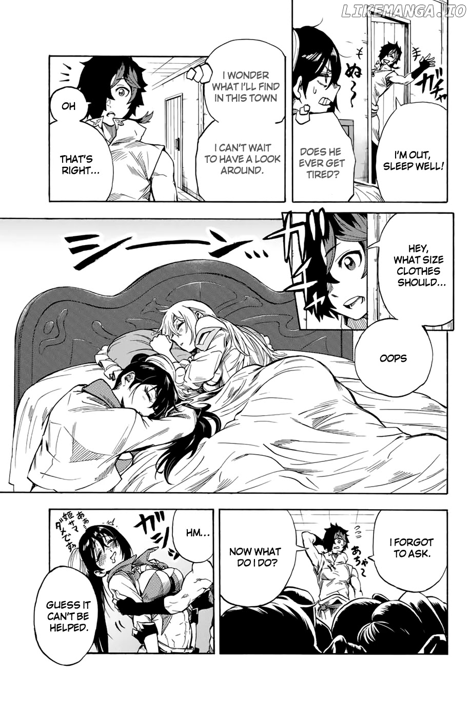 Jigoku no Gouka de Yaka re Tsuzuketa Shounen. Saikyou no Honou Tsukai to Natte Fukkatsu Suru. Chapter 8 - page 9