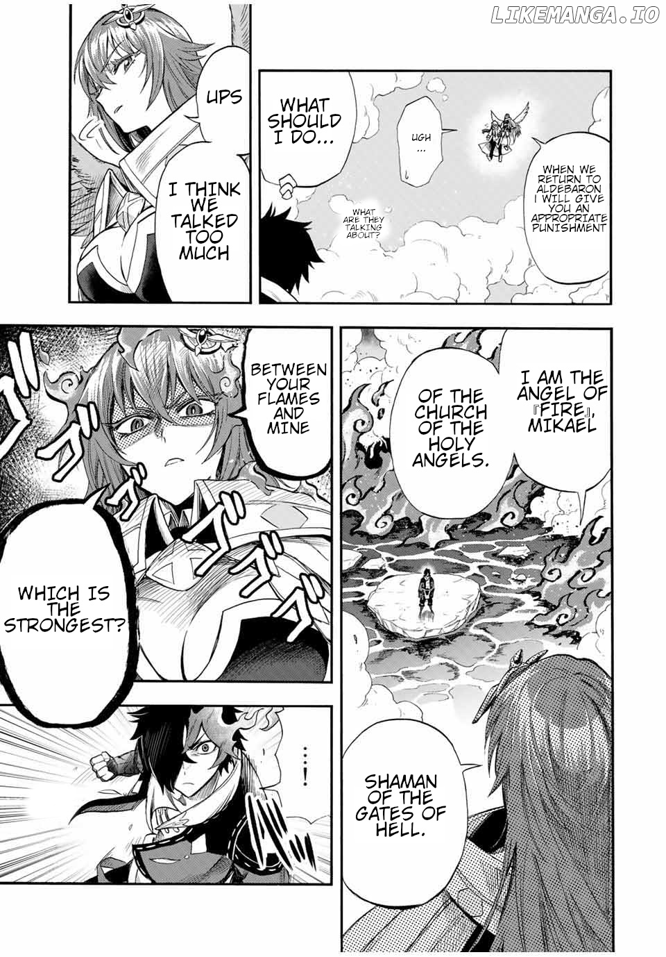 Jigoku no Gouka de Yaka re Tsuzuketa Shounen. Saikyou no Honou Tsukai to Natte Fukkatsu Suru. Chapter 37 - page 8