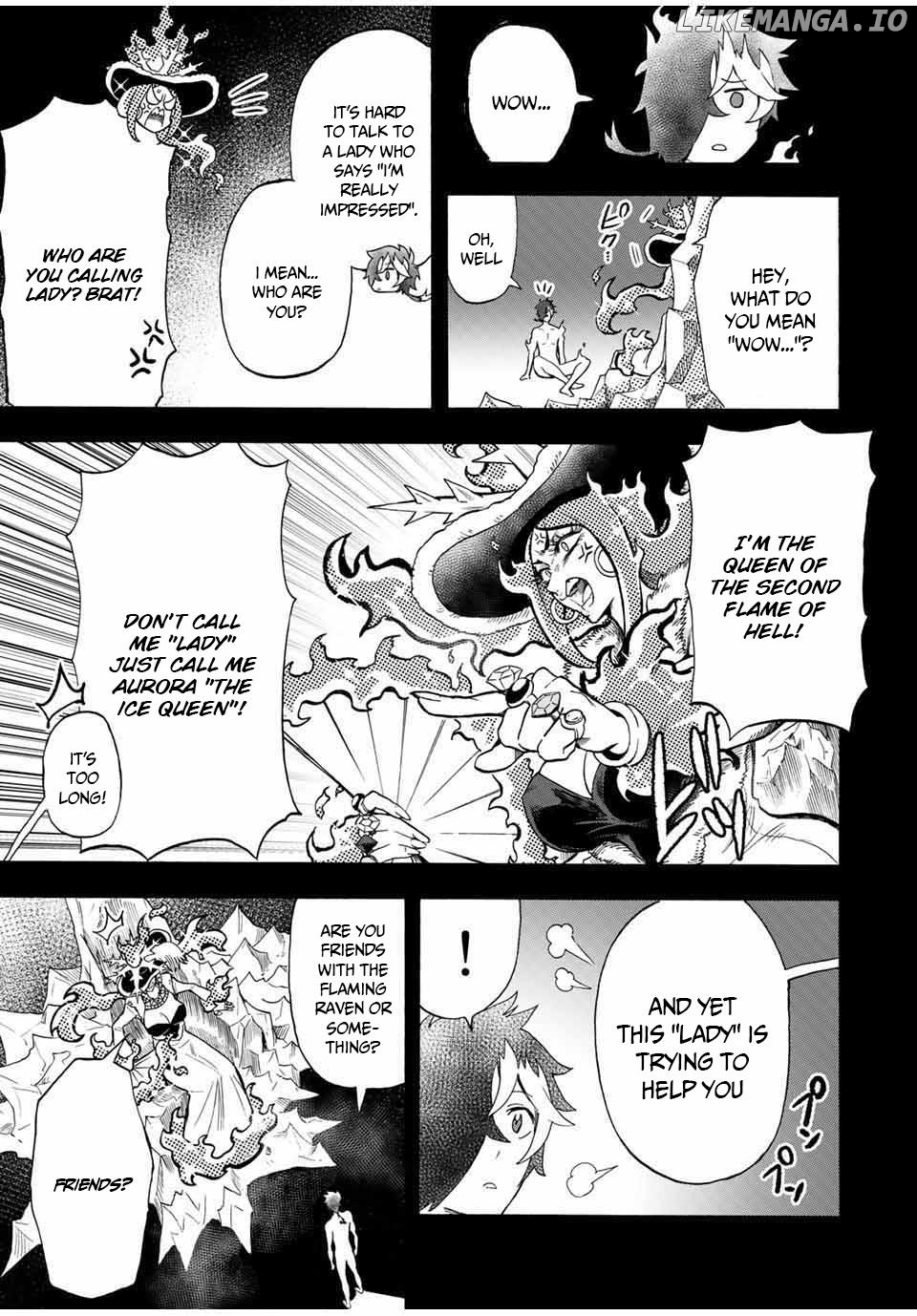 Jigoku no Gouka de Yaka re Tsuzuketa Shounen. Saikyou no Honou Tsukai to Natte Fukkatsu Suru. Chapter 34 - page 7