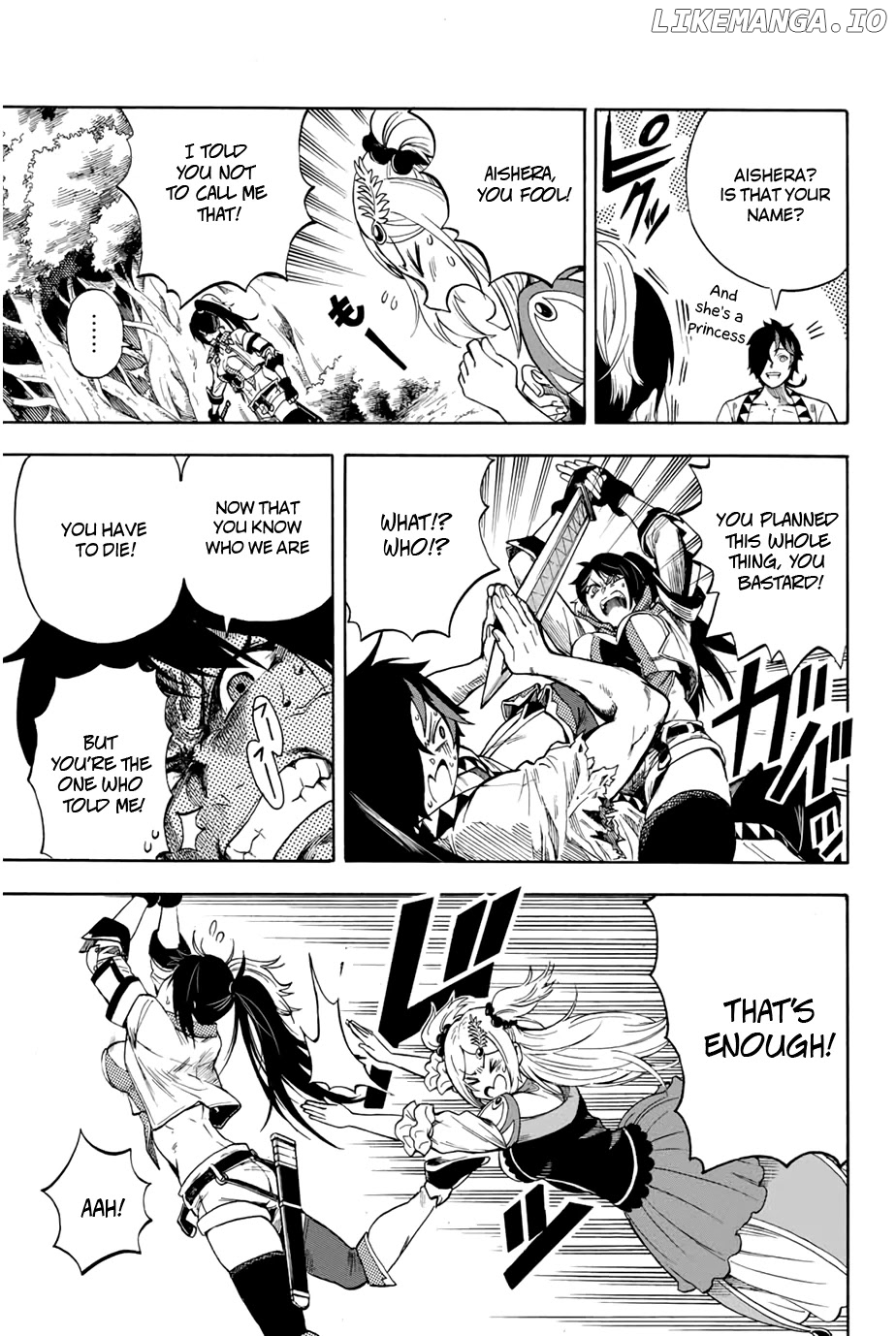 Jigoku no Gouka de Yaka re Tsuzuketa Shounen. Saikyou no Honou Tsukai to Natte Fukkatsu Suru. Chapter 1.2 - page 13