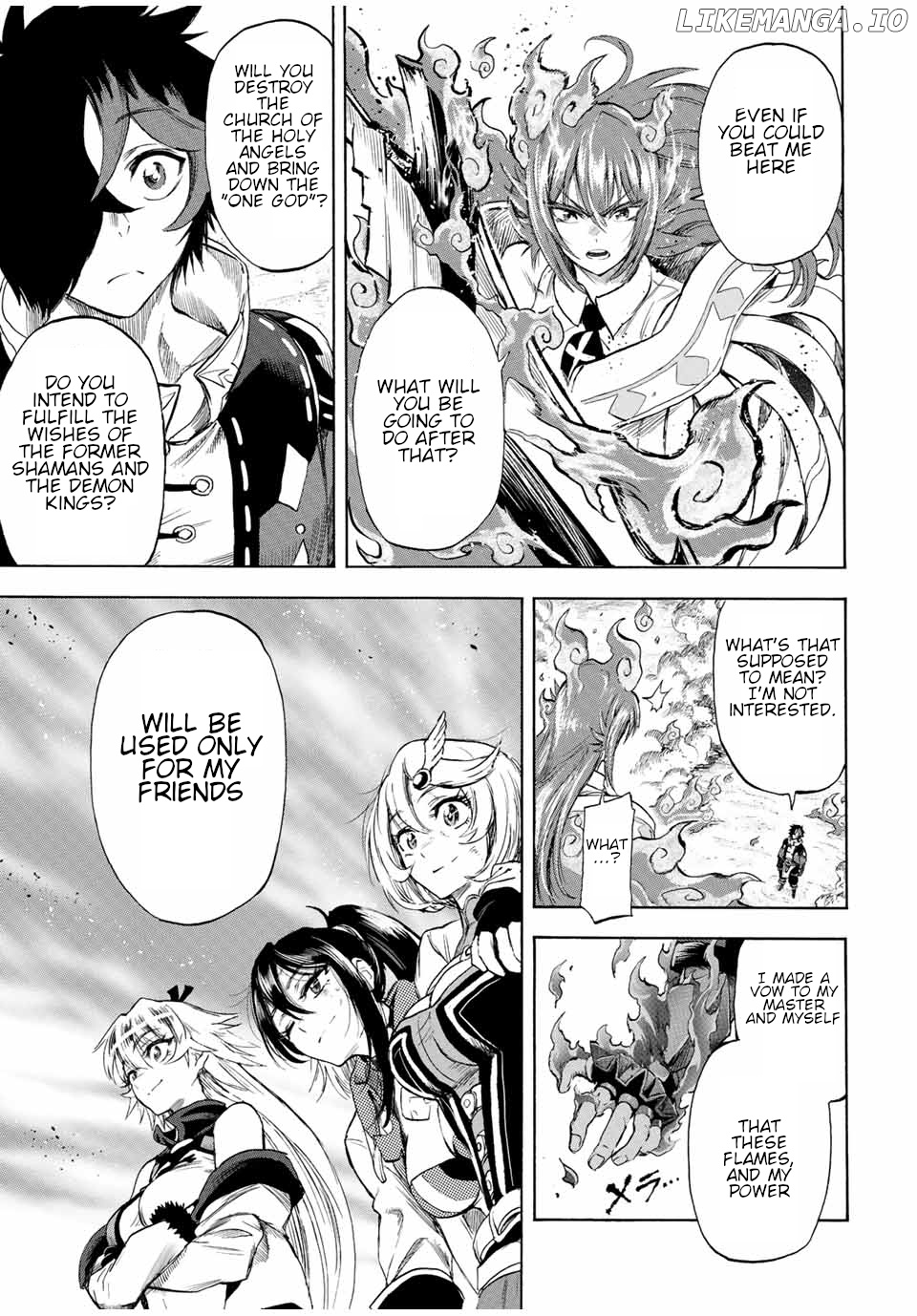 Jigoku no Gouka de Yaka re Tsuzuketa Shounen. Saikyou no Honou Tsukai to Natte Fukkatsu Suru. Chapter 105 - page 10