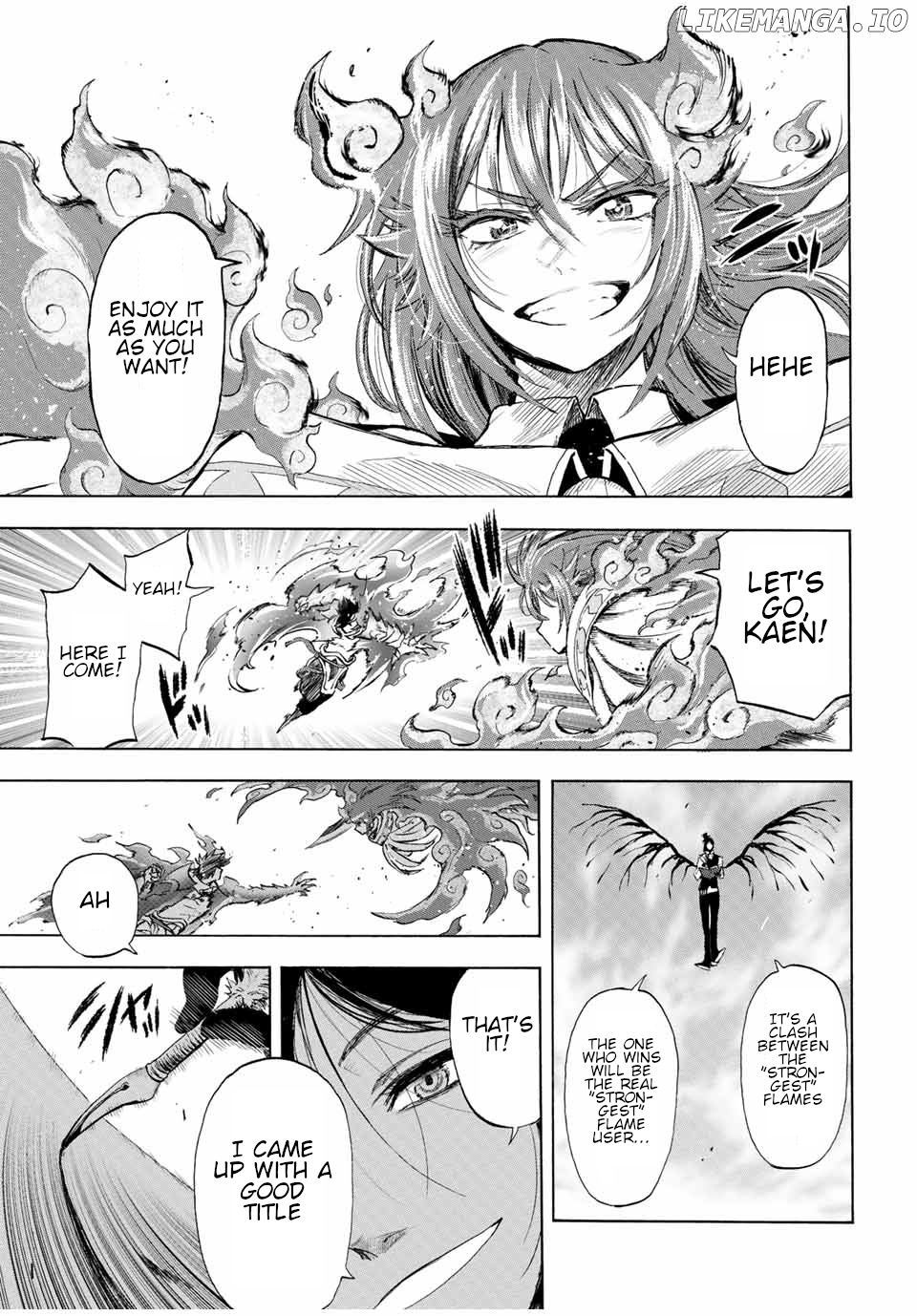Jigoku no Gouka de Yaka re Tsuzuketa Shounen. Saikyou no Honou Tsukai to Natte Fukkatsu Suru. Chapter 105 - page 12