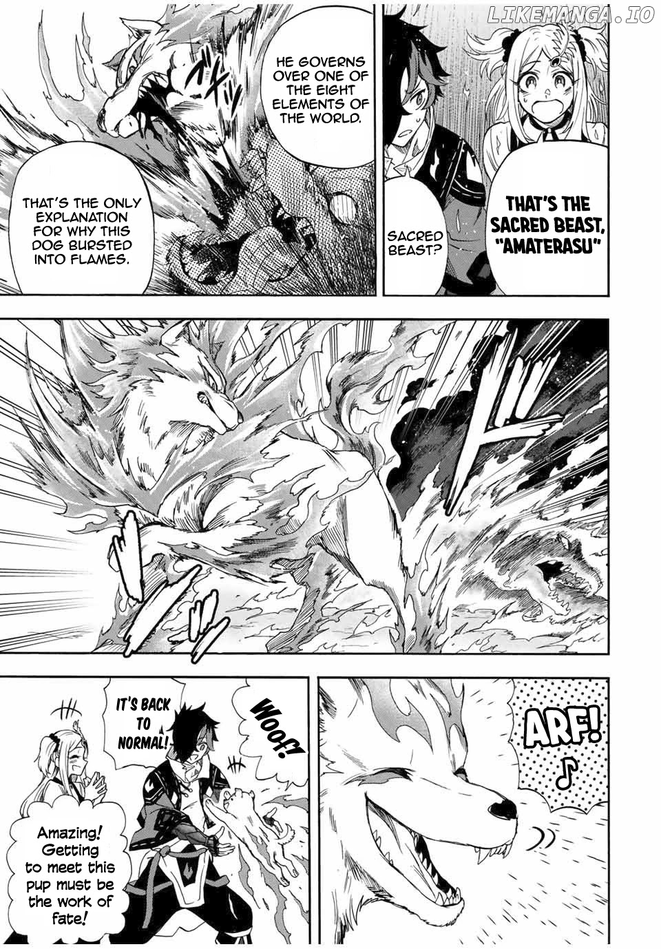 Jigoku no Gouka de Yaka re Tsuzuketa Shounen. Saikyou no Honou Tsukai to Natte Fukkatsu Suru. Chapter 20 - page 8