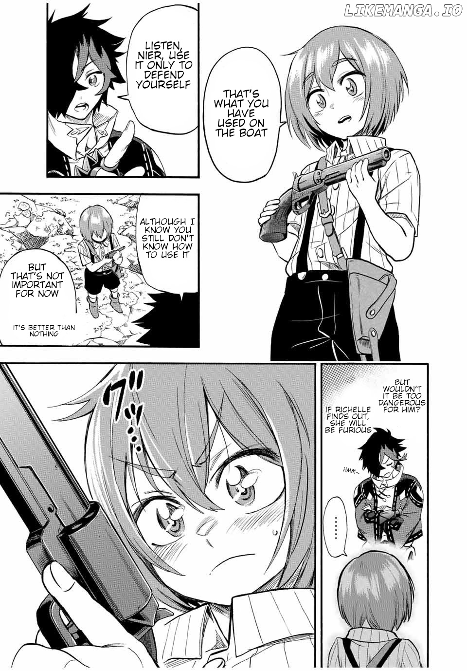 Jigoku no Gouka de Yaka re Tsuzuketa Shounen. Saikyou no Honou Tsukai to Natte Fukkatsu Suru. Chapter 58 - page 8