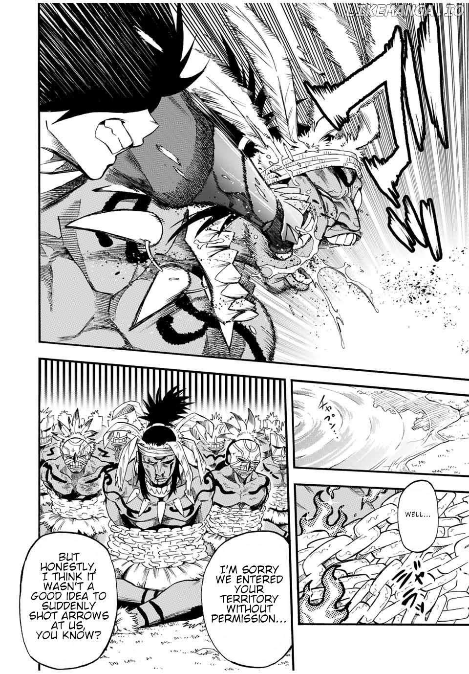 Jigoku no Gouka de Yaka re Tsuzuketa Shounen. Saikyou no Honou Tsukai to Natte Fukkatsu Suru. Chapter 59 - page 9