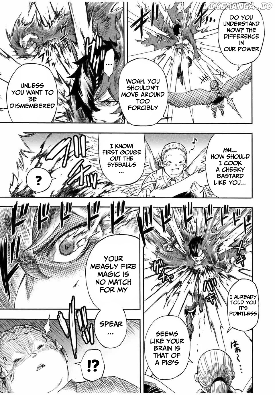 Jigoku no Gouka de Yaka re Tsuzuketa Shounen. Saikyou no Honou Tsukai to Natte Fukkatsu Suru. Chapter 15 - page 10