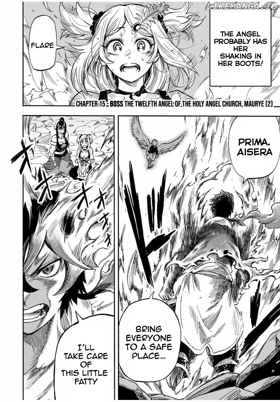 Jigoku no Gouka de Yaka re Tsuzuketa Shounen. Saikyou no Honou Tsukai to Natte Fukkatsu Suru. Chapter 15 - page 5