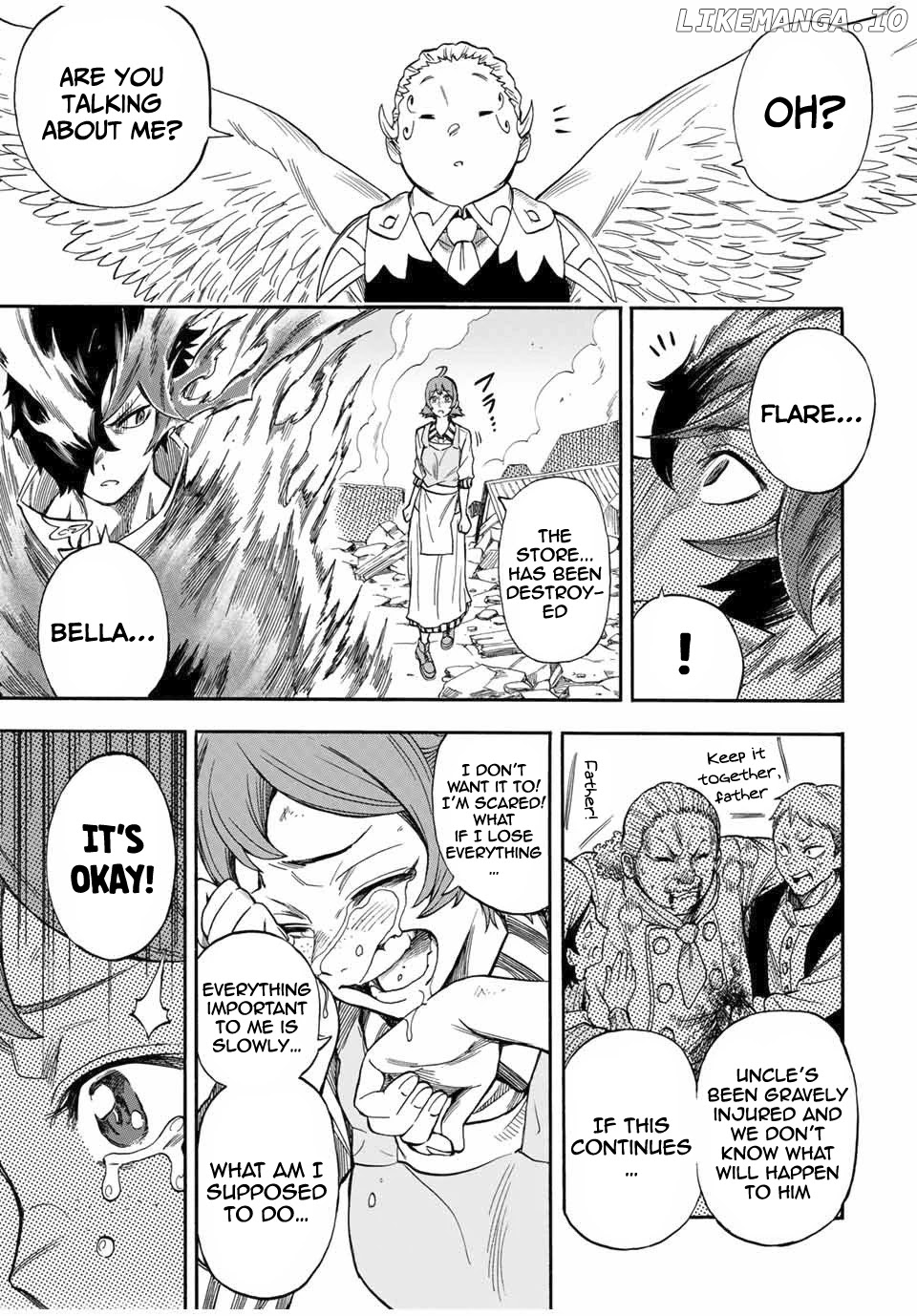 Jigoku no Gouka de Yaka re Tsuzuketa Shounen. Saikyou no Honou Tsukai to Natte Fukkatsu Suru. Chapter 15 - page 6
