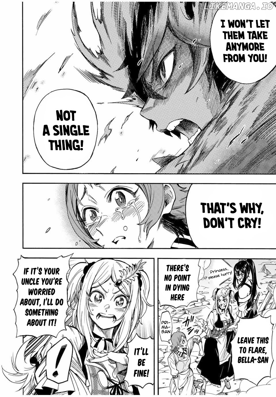 Jigoku no Gouka de Yaka re Tsuzuketa Shounen. Saikyou no Honou Tsukai to Natte Fukkatsu Suru. Chapter 15 - page 7