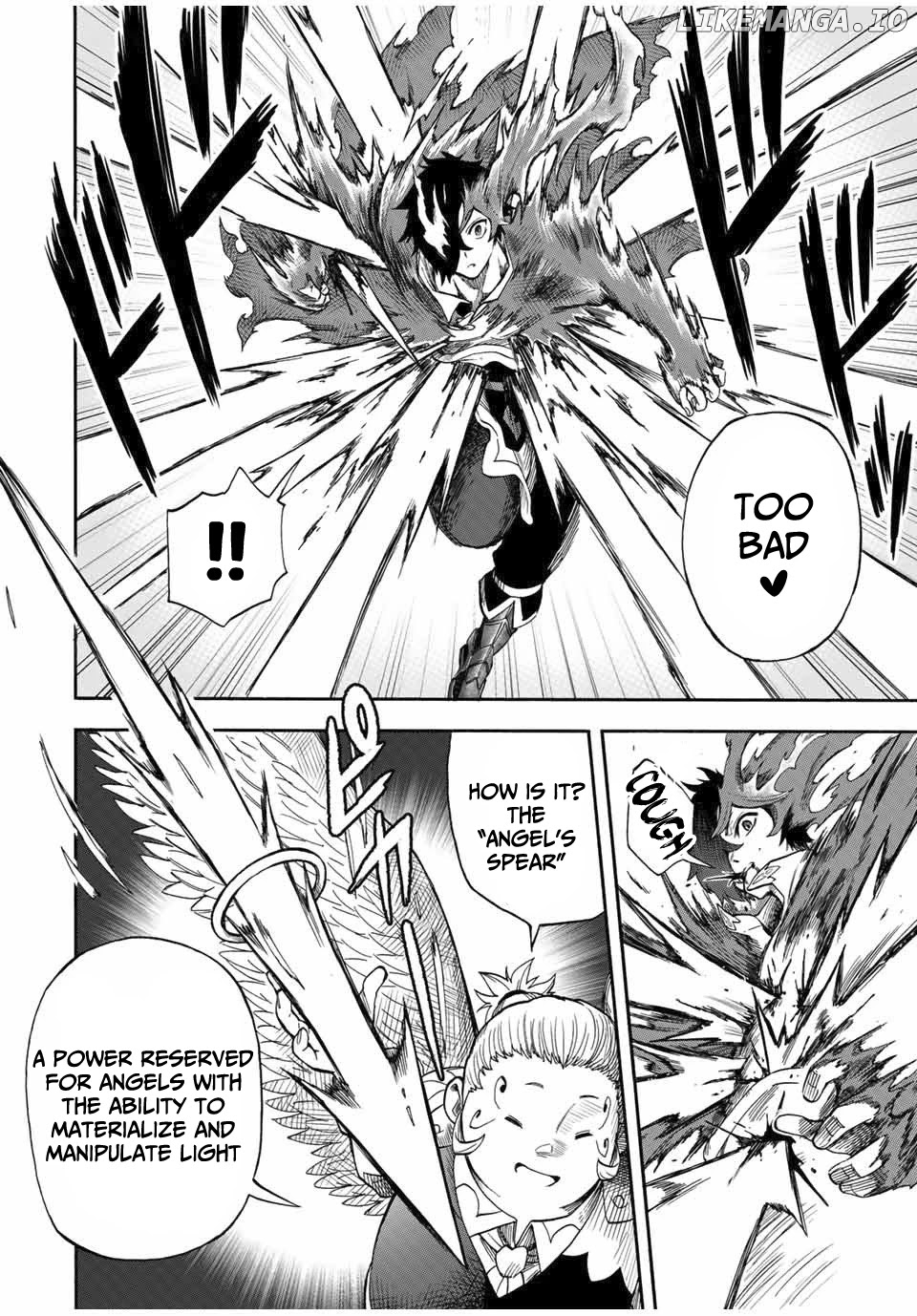 Jigoku no Gouka de Yaka re Tsuzuketa Shounen. Saikyou no Honou Tsukai to Natte Fukkatsu Suru. Chapter 15 - page 9