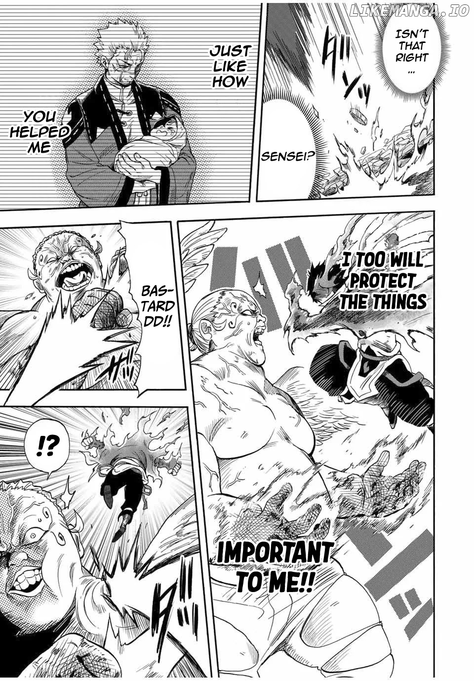 Jigoku no Gouka de Yaka re Tsuzuketa Shounen. Saikyou no Honou Tsukai to Natte Fukkatsu Suru. Chapter 16 - page 10