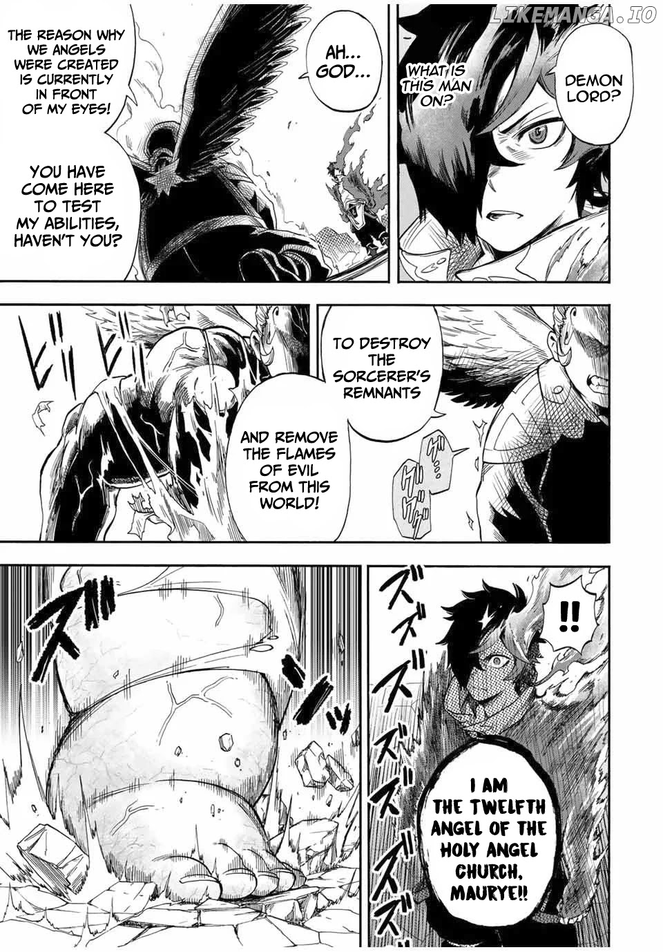 Jigoku no Gouka de Yaka re Tsuzuketa Shounen. Saikyou no Honou Tsukai to Natte Fukkatsu Suru. Chapter 16 - page 4