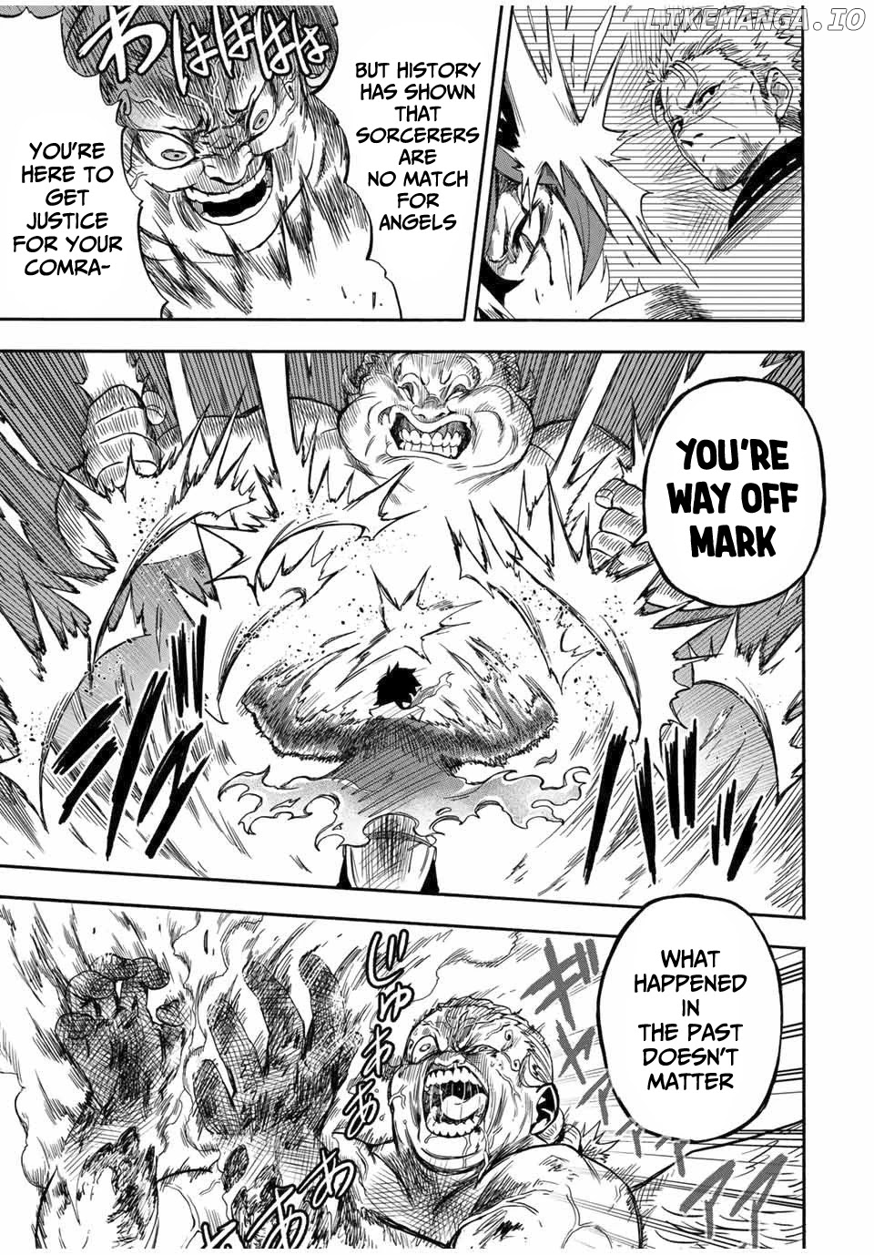 Jigoku no Gouka de Yaka re Tsuzuketa Shounen. Saikyou no Honou Tsukai to Natte Fukkatsu Suru. Chapter 16 - page 8
