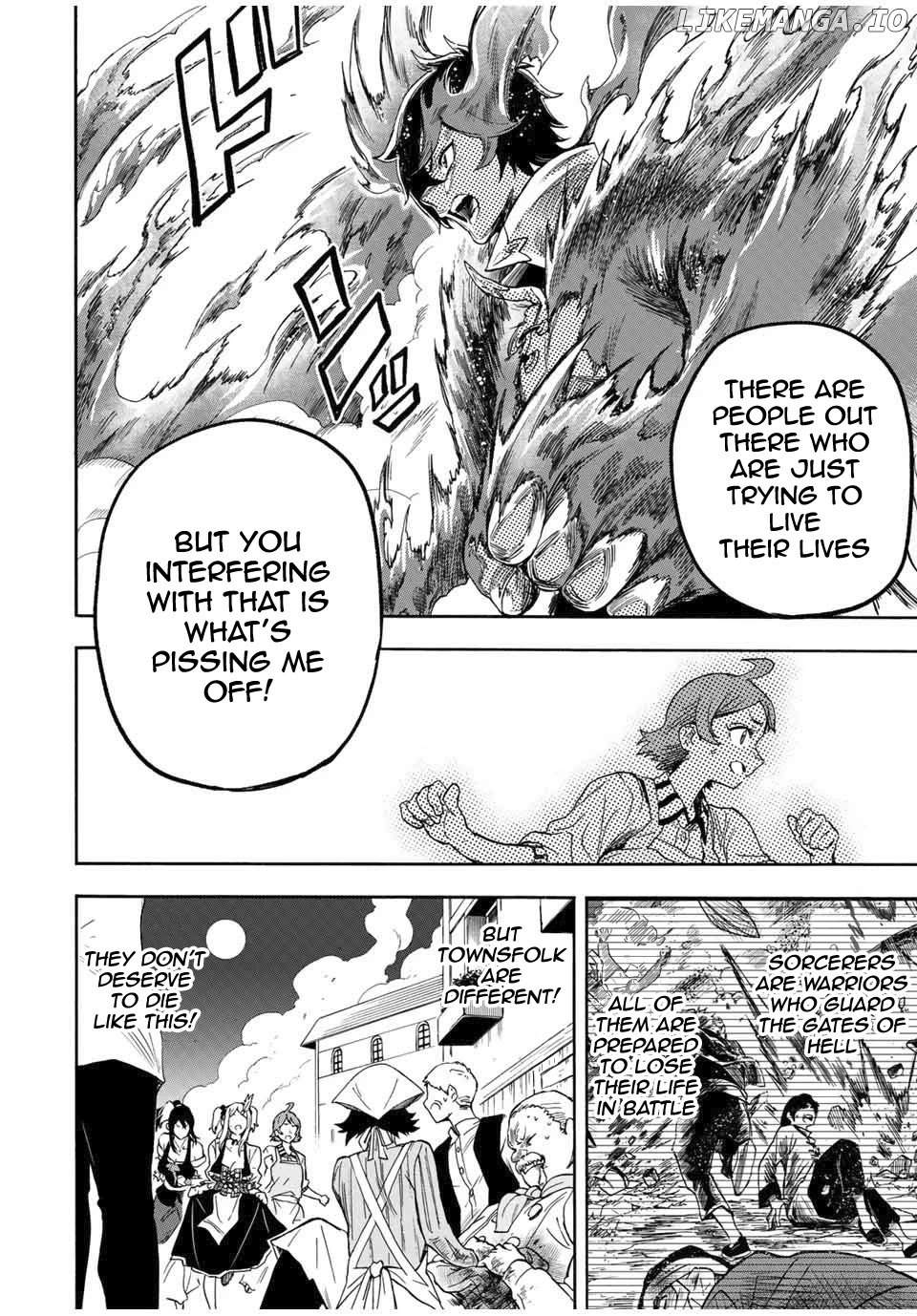 Jigoku no Gouka de Yaka re Tsuzuketa Shounen. Saikyou no Honou Tsukai to Natte Fukkatsu Suru. Chapter 16 - page 9
