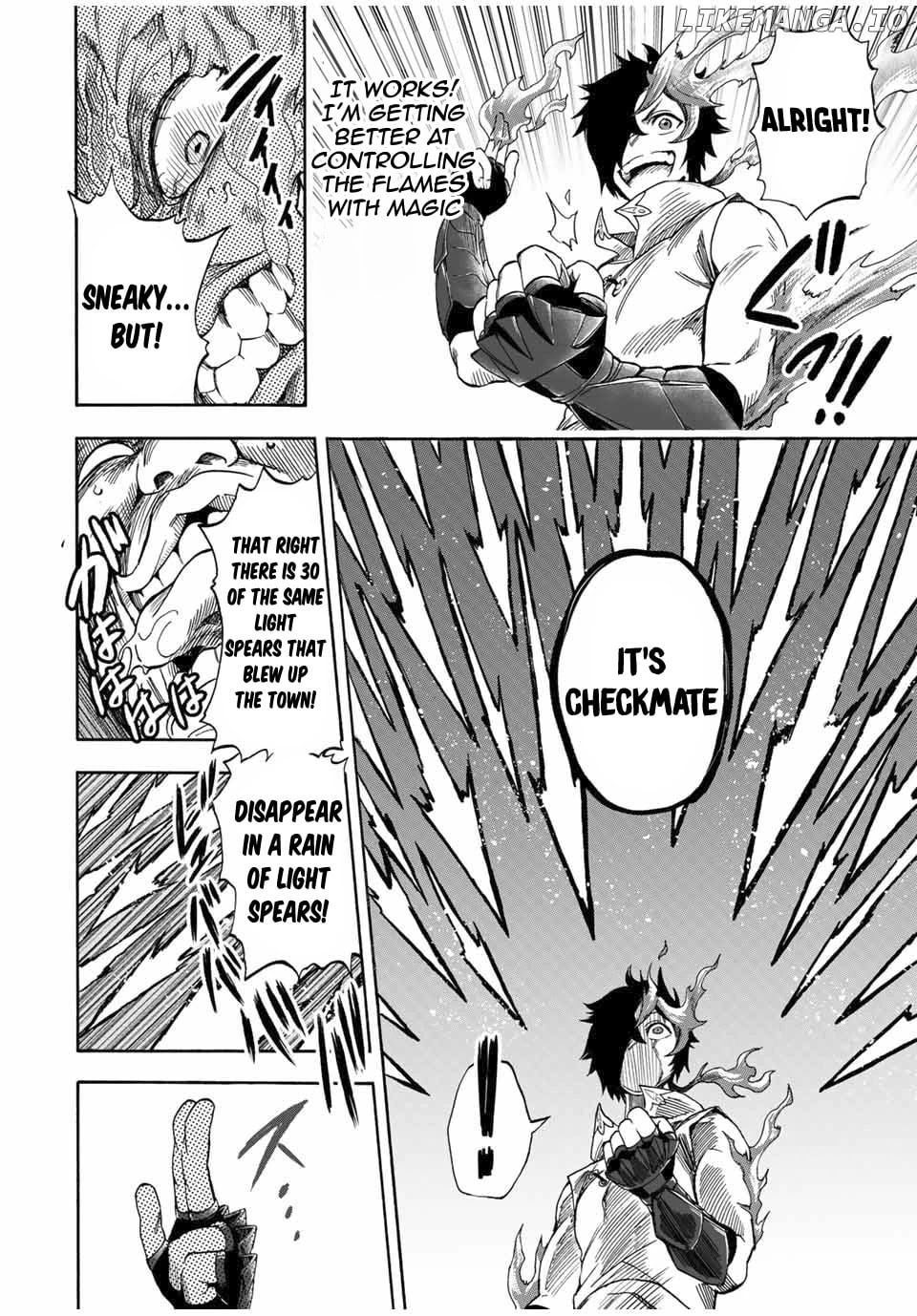 Jigoku no Gouka de Yaka re Tsuzuketa Shounen. Saikyou no Honou Tsukai to Natte Fukkatsu Suru. Chapter 17 - page 5
