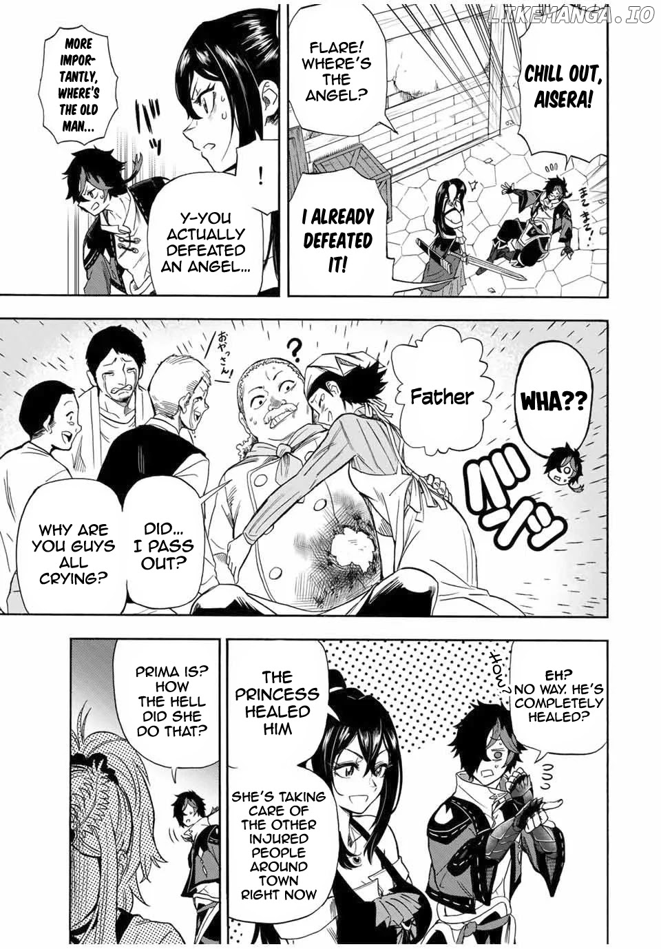 Jigoku no Gouka de Yaka re Tsuzuketa Shounen. Saikyou no Honou Tsukai to Natte Fukkatsu Suru. Chapter 18 - page 6